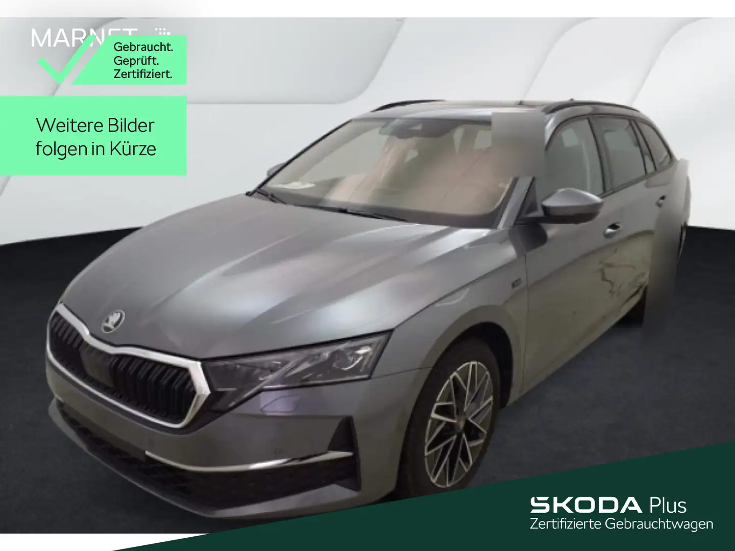 Skoda Octavia Combi 2.0 TDI DSG Tour Navi*AHK*Pano*StH Grijs - 1