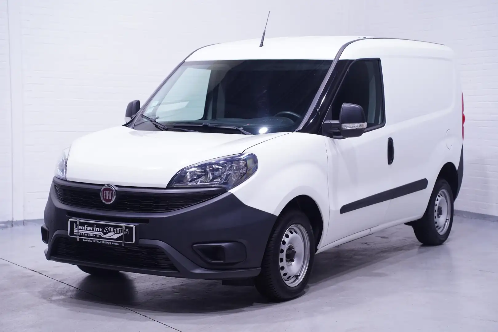 Fiat Doblo 1.3 Mjet 95 pk L1H1 Airco, 3-Zits, Bluetooth Laadr Wit - 2