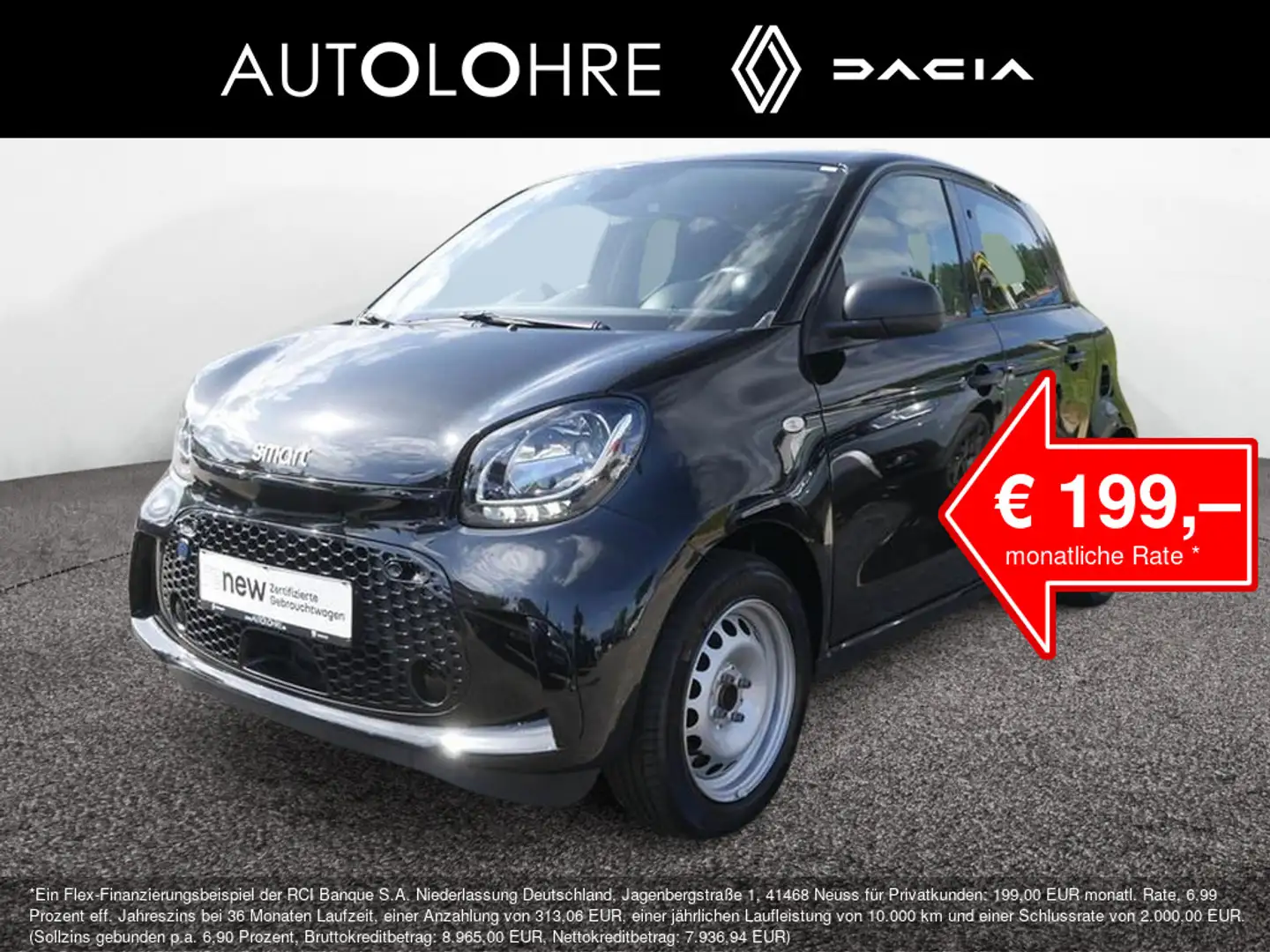 smart forFour EQ KLIMAAUTOMATIK Schwarz - 1