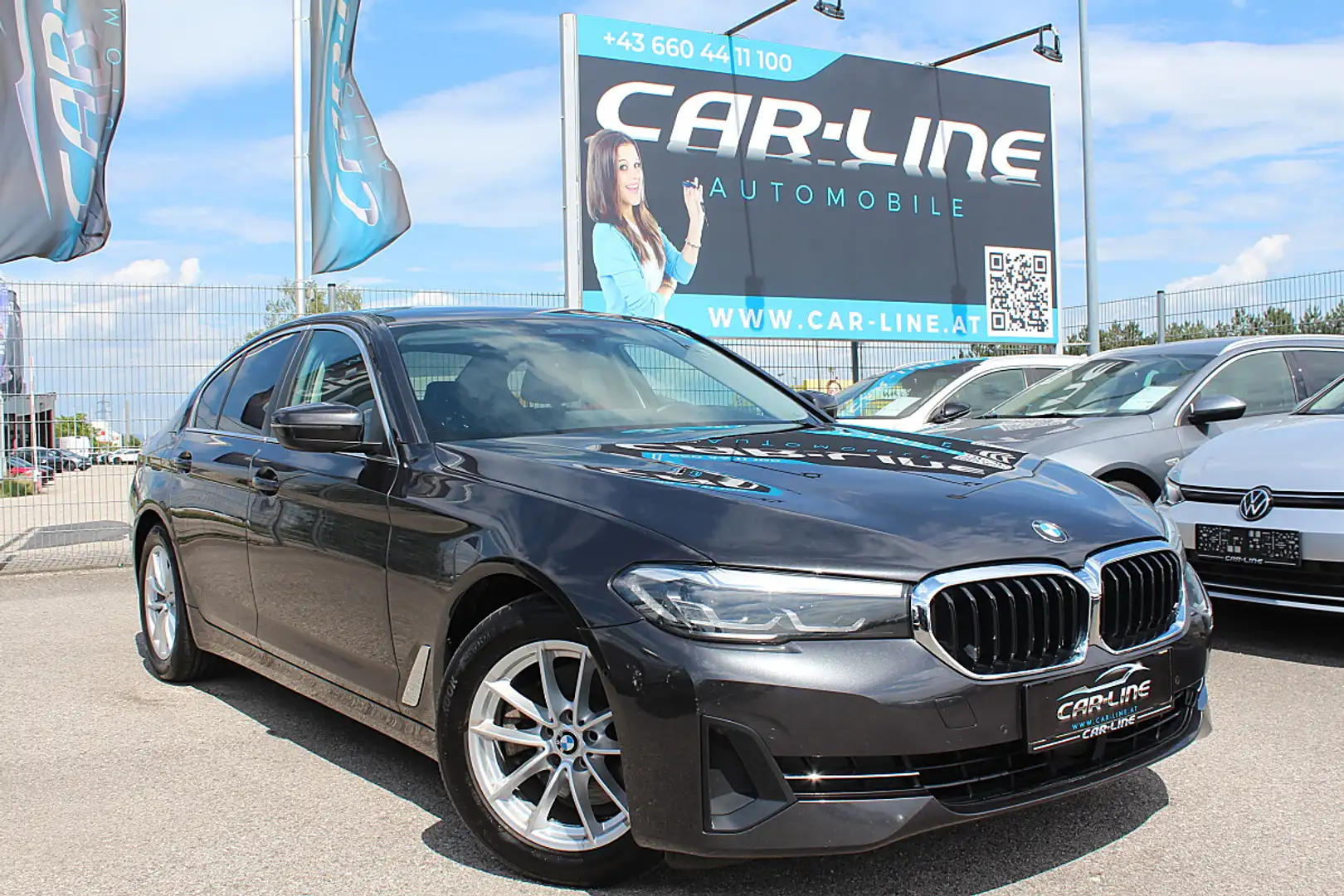 BMW 520 d 48 V Aut. LED HEADUP ACC HARMAN/KARDON Grau - 1