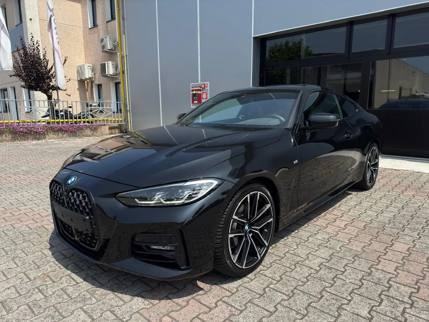 BMW 420 d (G22) Coupe xDrive M Sport - TETTO APRIBILE Nero - 1