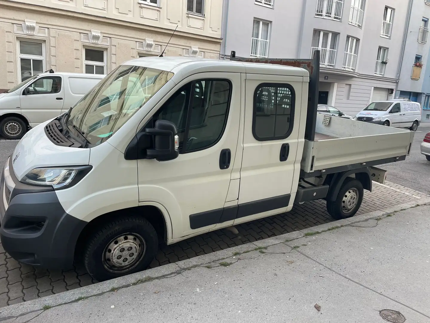 Peugeot Boxer Pritsche Weiß - 1