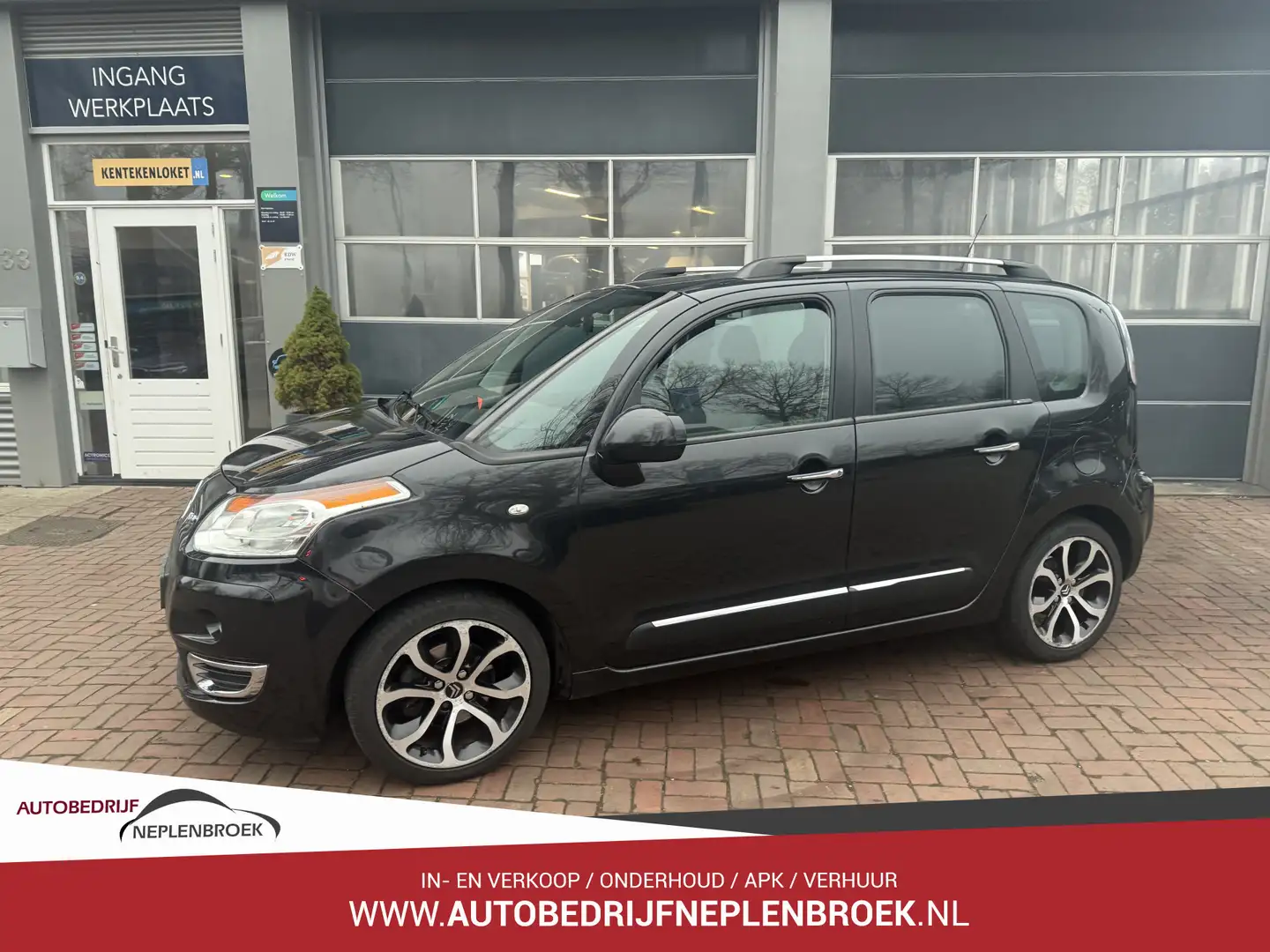 Citroen C3 Picasso 1.6 VTi Exclusive Hoge Zit Lekke koppaking start n Schwarz - 1