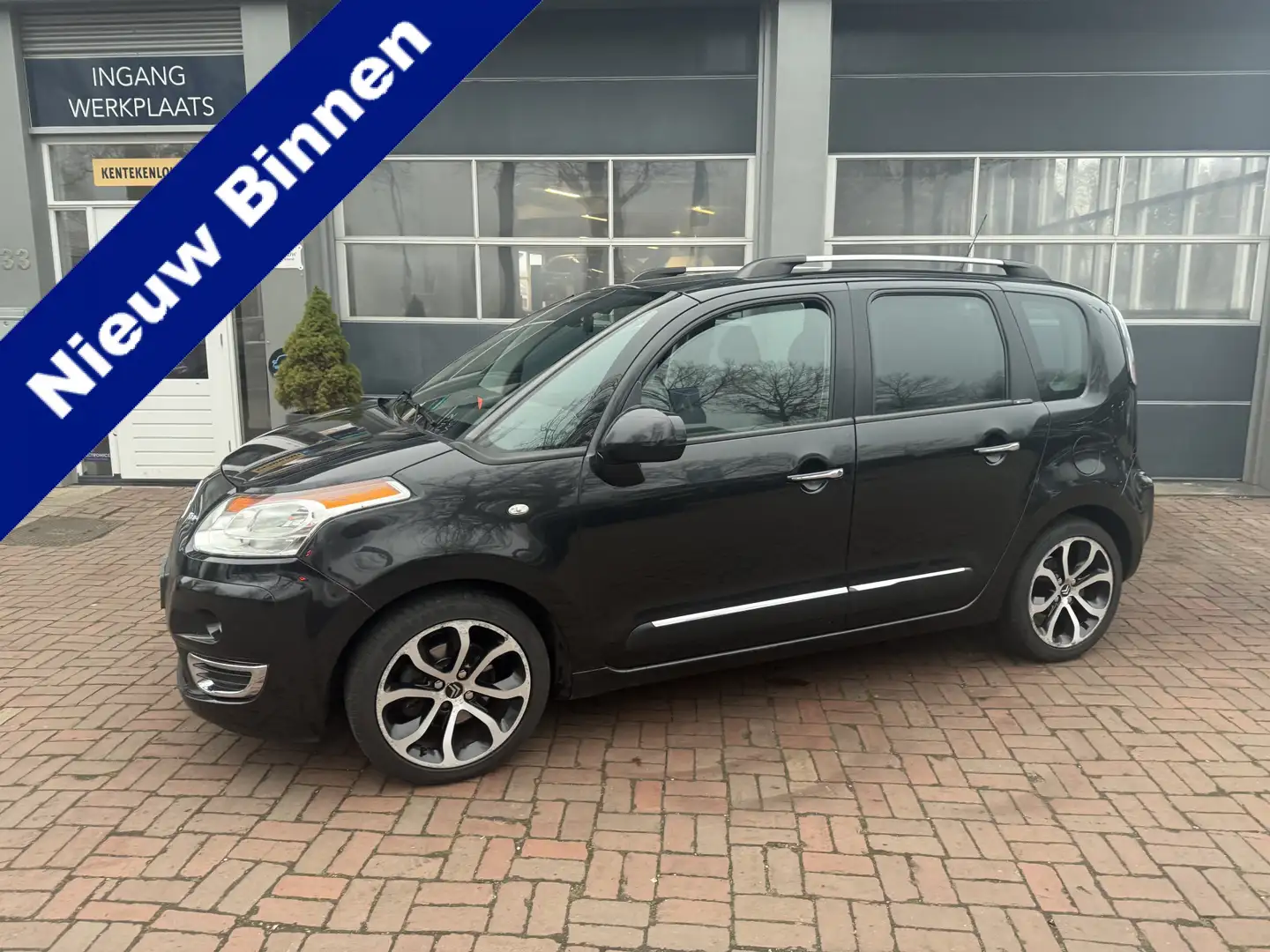 Citroen C3 Picasso 1.6 VTi Exclusive Hoge Zit Lekke koppaking start n Zwart - 1