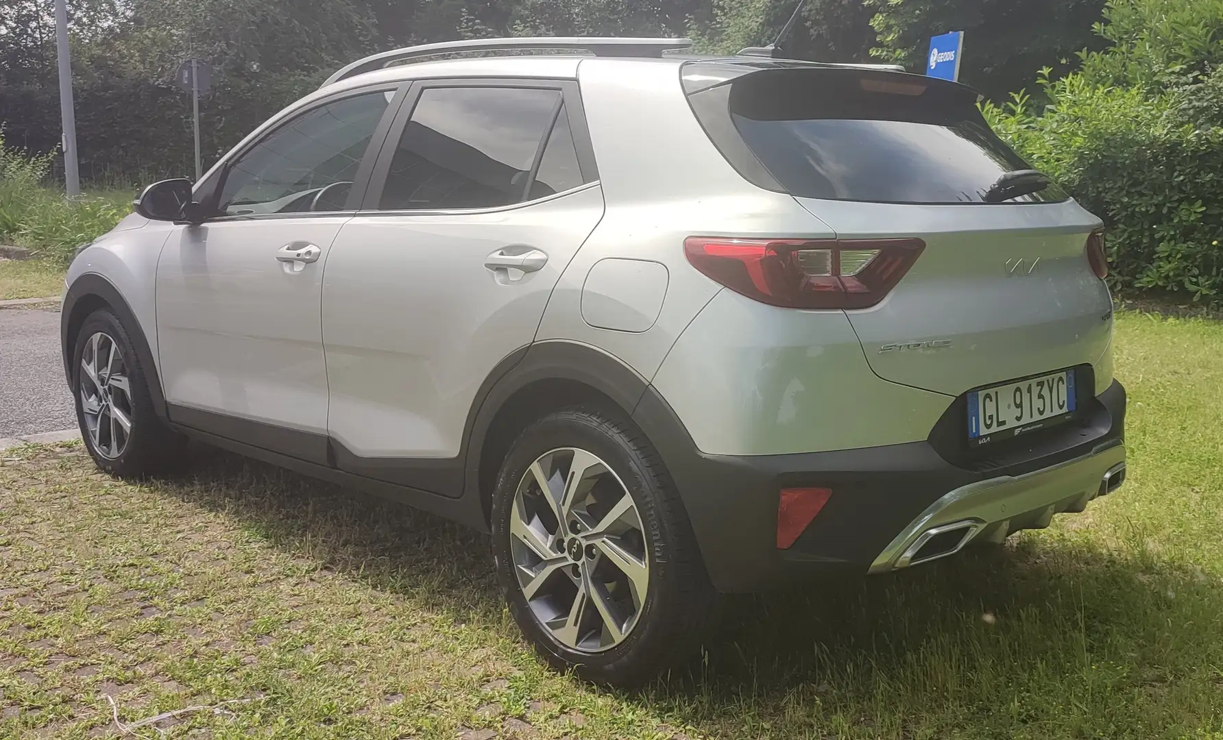 Kia Stonic Stonic 1.0 t-gdi mhev GT Line 100cv imt Argento - 1