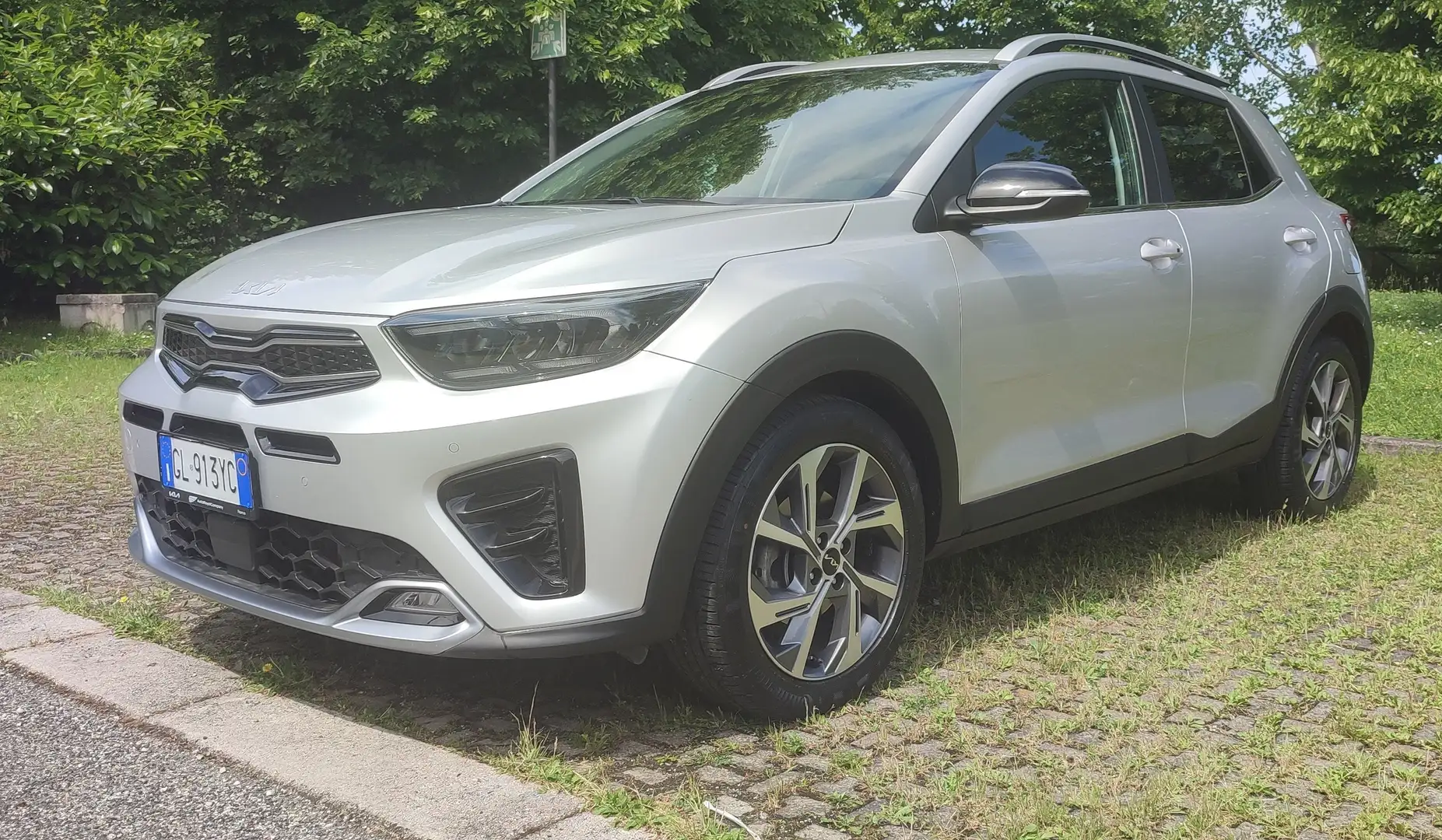 Kia Stonic Stonic 1.0 t-gdi mhev GT Line 100cv imt Argento - 2