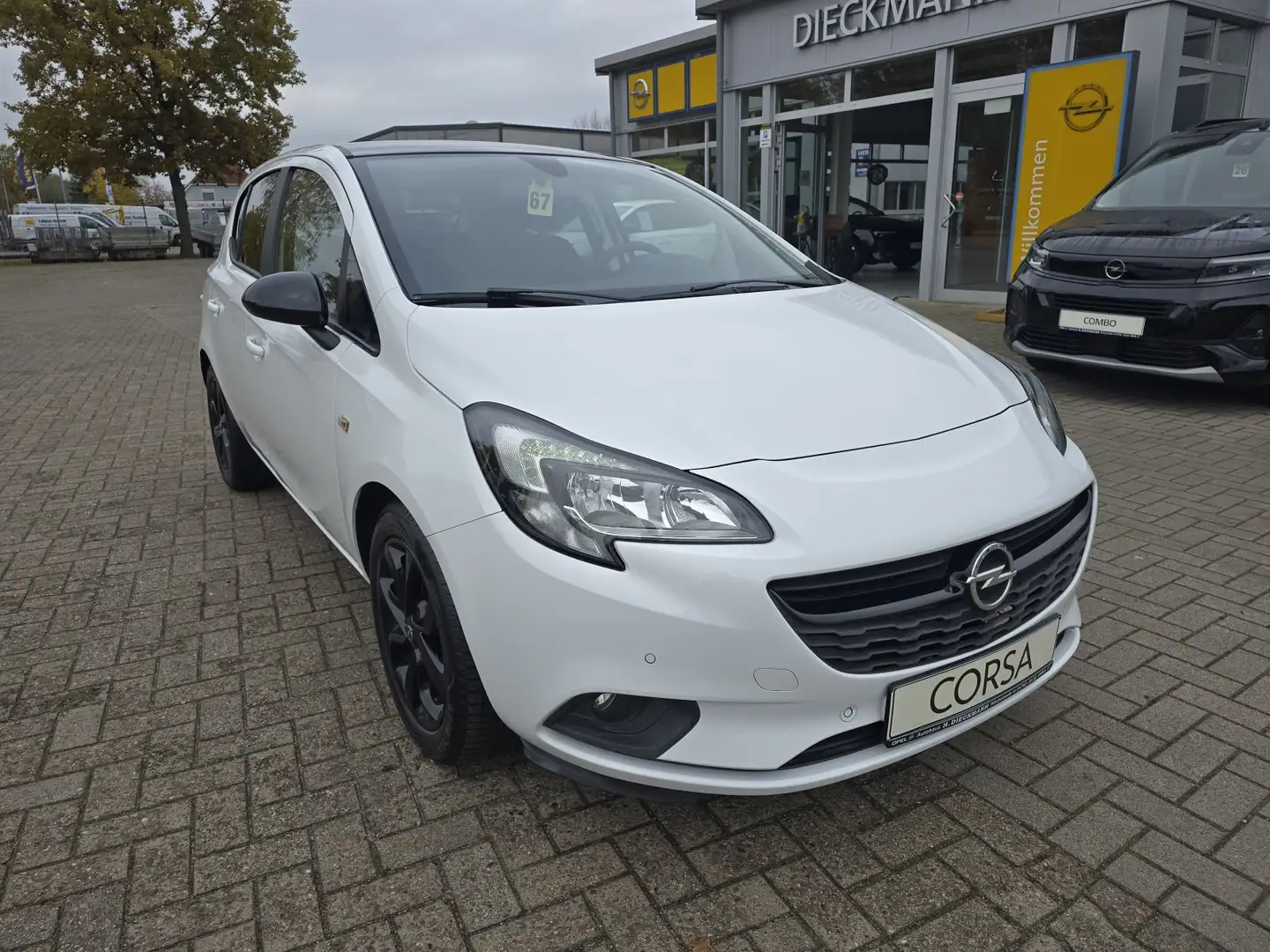 Opel Corsa 1.4 Color Edition SHZ PDC IntelliLink LM Allwetter Blanc - 2