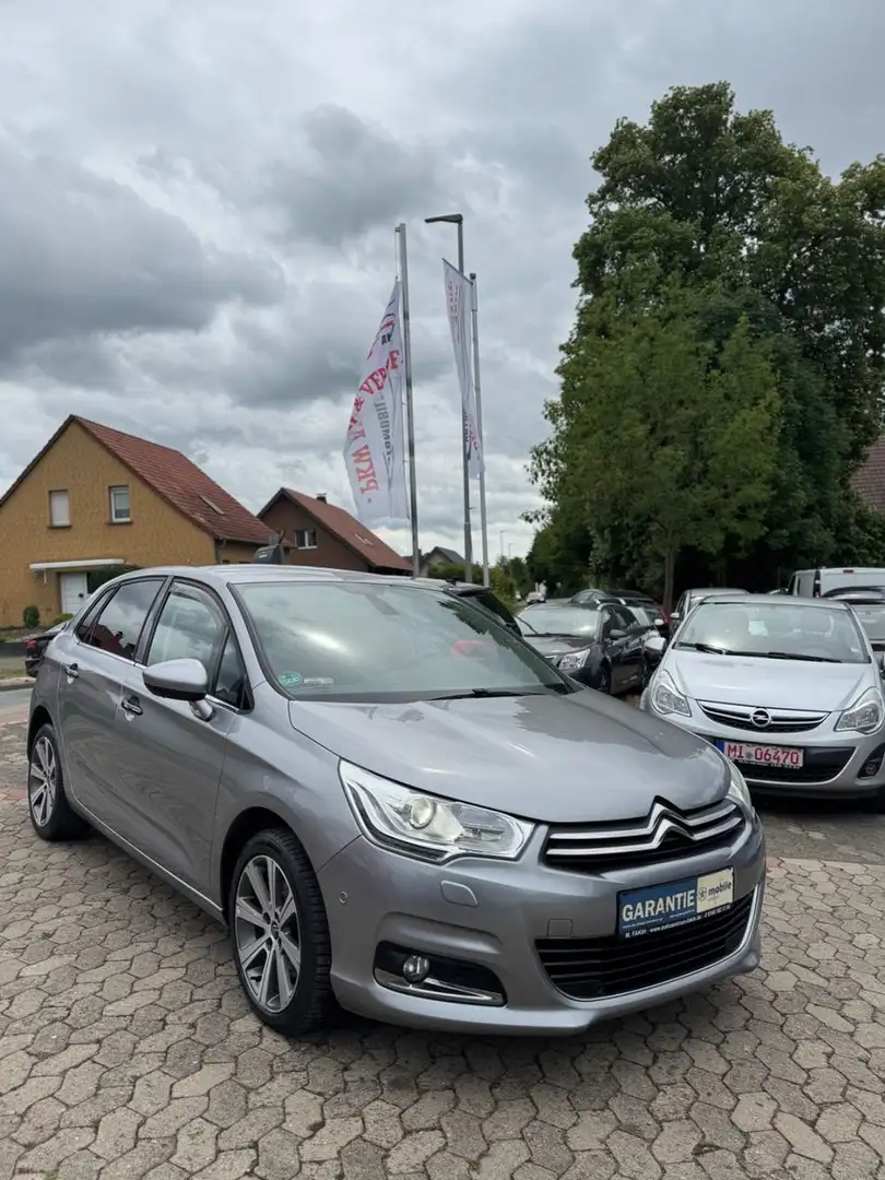 Citroen C4 Lim. Shine Massage Klima Navi Alu Leder Xenon Grau - 1