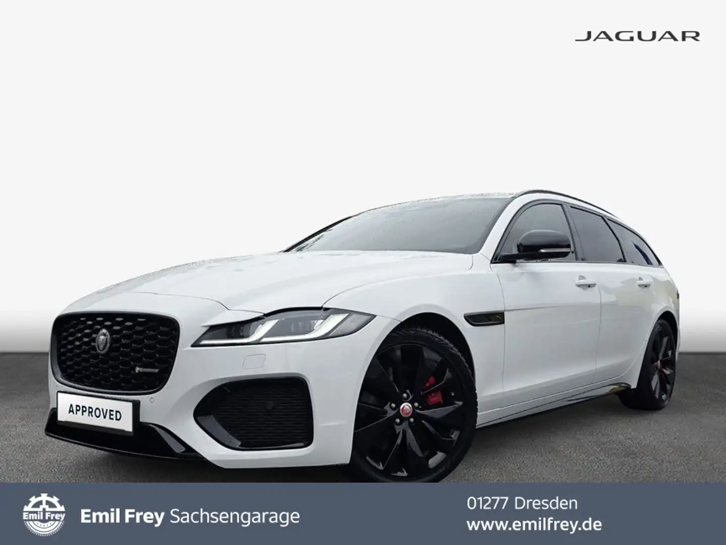 Jaguar XF D200 AWD Sportbrake R-Dynamic BLACK Blanc - 1