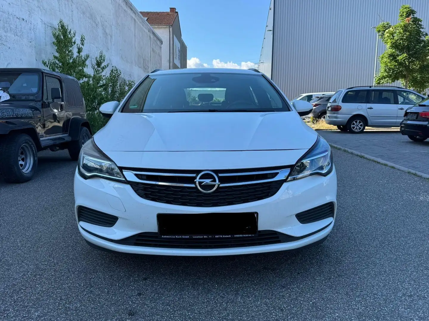 Opel Astra K Sports Tourer Edition Start/Stop Weiß - 2