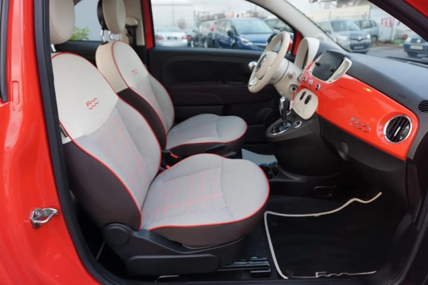 Fiat 500 1.2 Lounge Rosso - 2