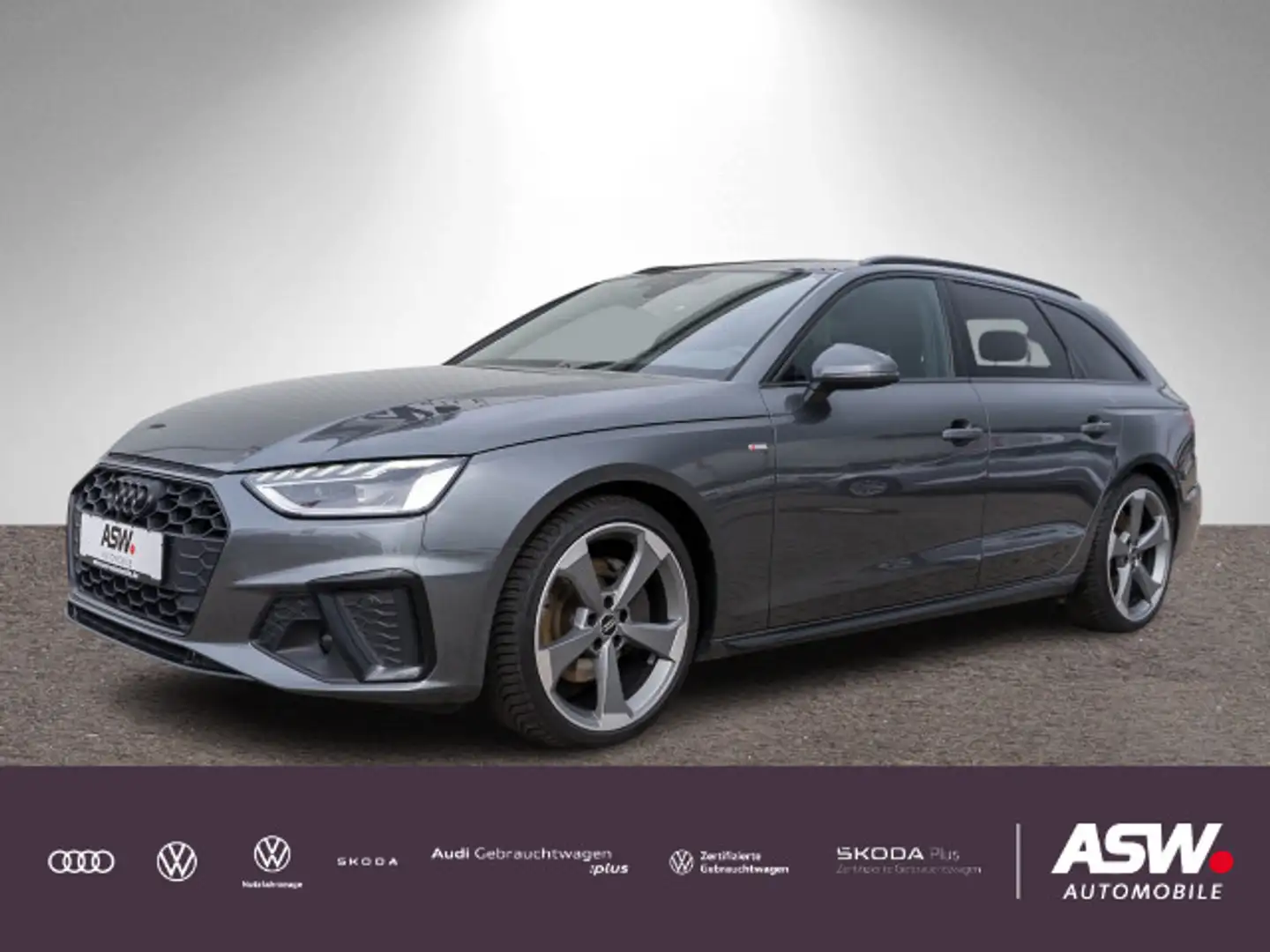 Audi A4 S line Competition 40TFSI Stronic RFK Grau - 1