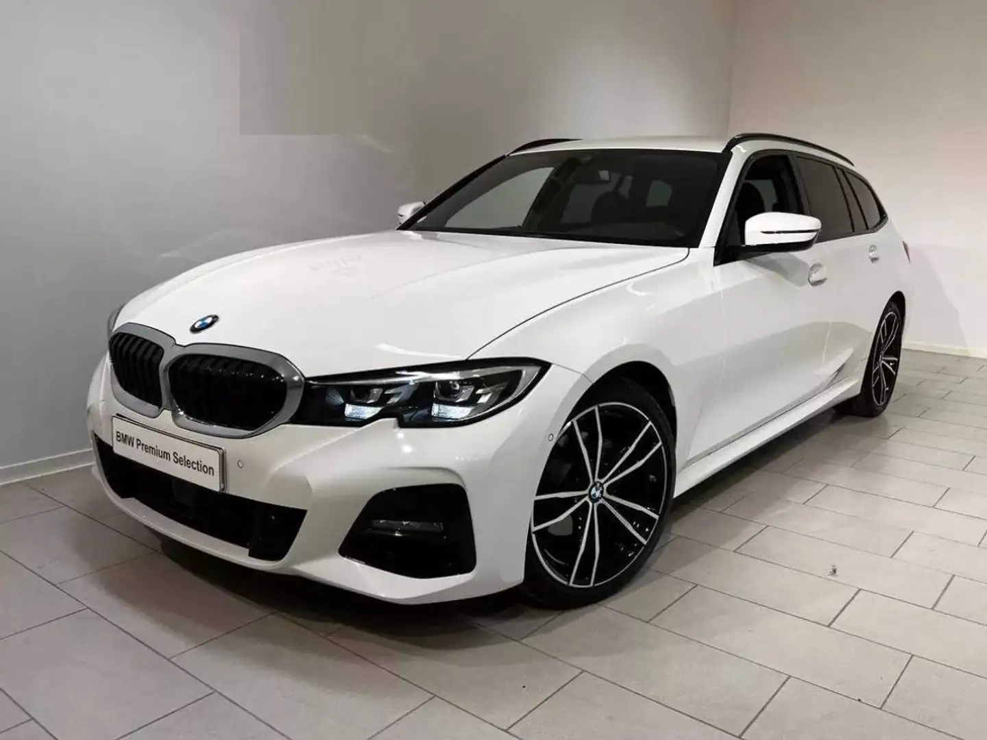 BMW 320 d mhev 48V xdrive Msport auto Bianco - 2