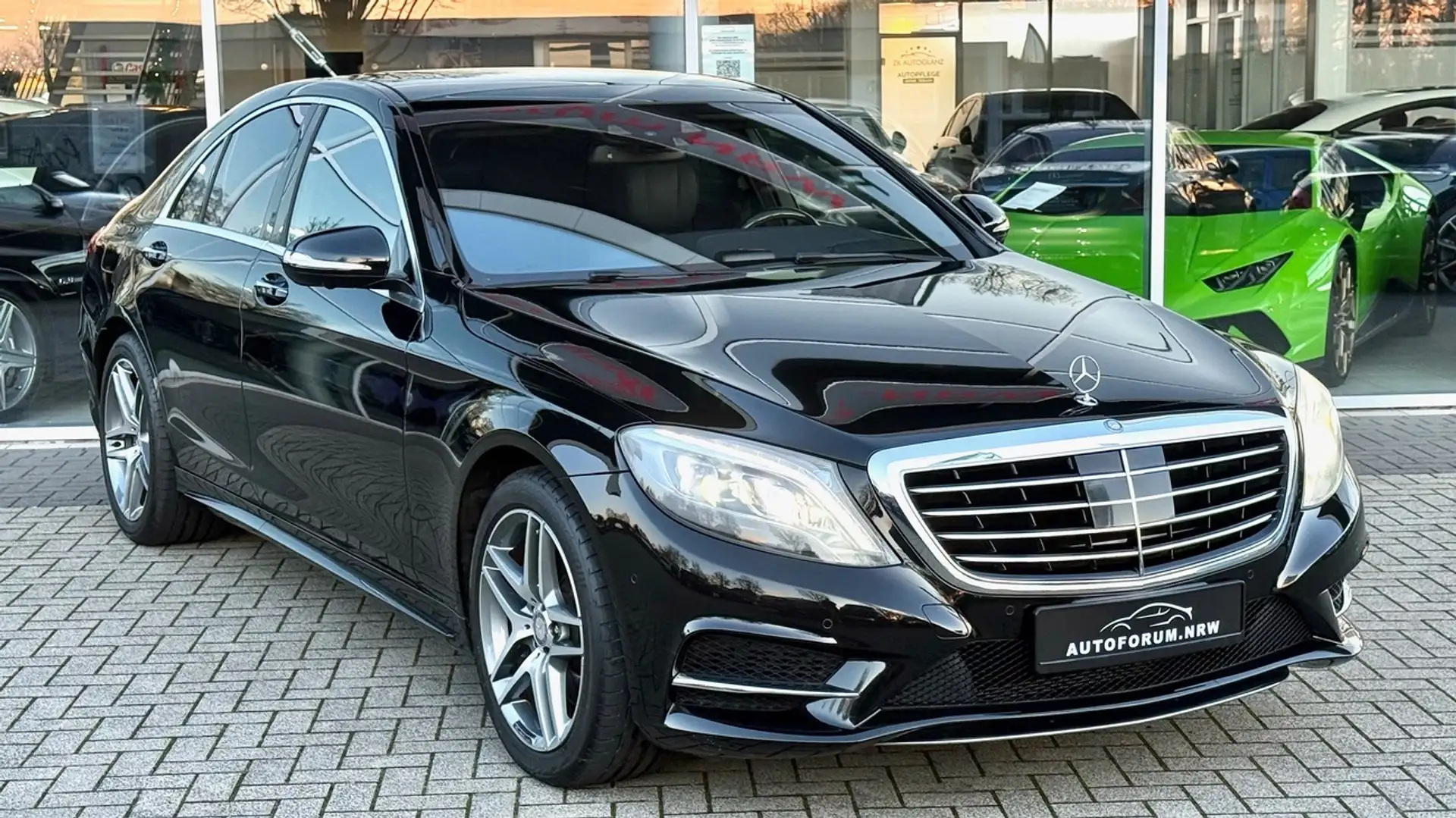 Mercedes-Benz S 400 h - 1. Hand - Burmester - Massage - Headup Schwarz - 1