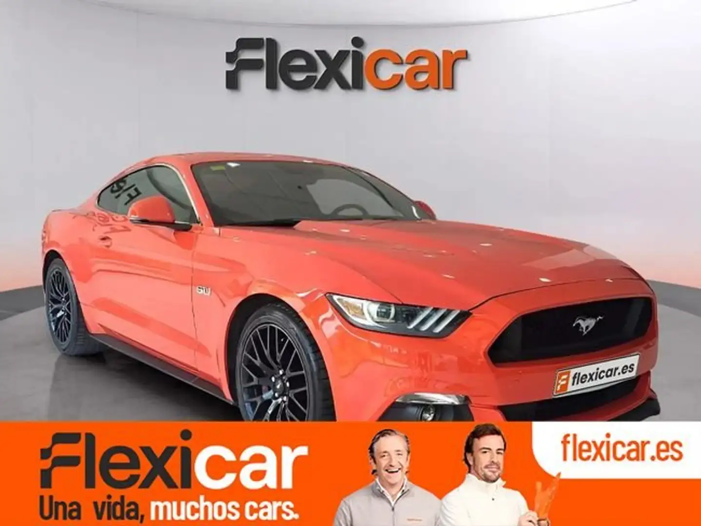 Ford Mustang 5.0 Ti-VCT V8 307kW GT A.(Fast.) Naranja - 1