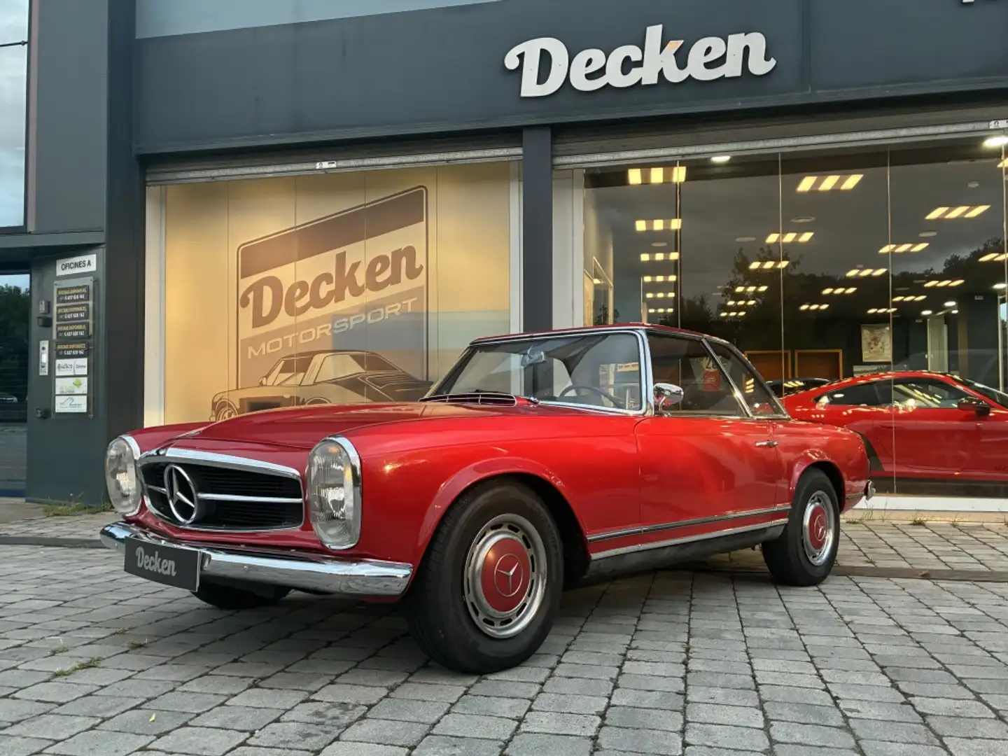 Mercedes-Benz SL 230 (113) Rojo - 2