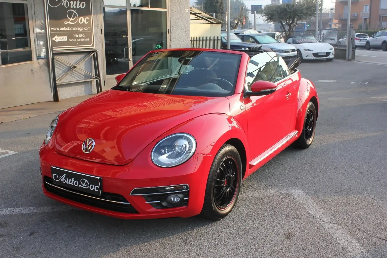 Volkswagen Maggiolino Cabrio 1.2 TSI DSG Design Rosso - 1