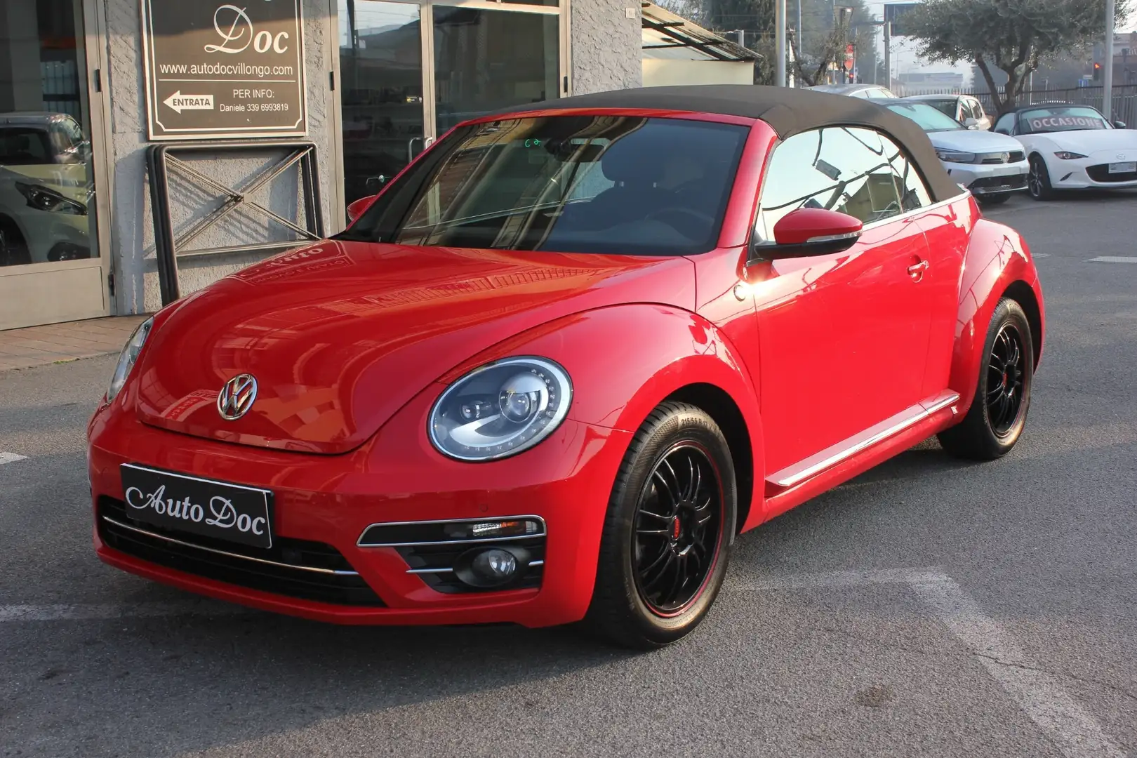 Volkswagen Maggiolino Cabrio 1.2 TSI DSG Design Rosso - 2