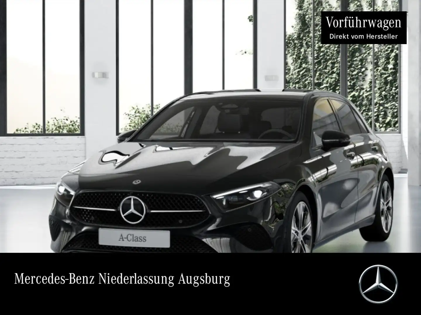 Mercedes-Benz A 250 4M PROGRESSIVE+NIGHT+PANO+MULTIBEAM+KAMERA Schwarz - 1