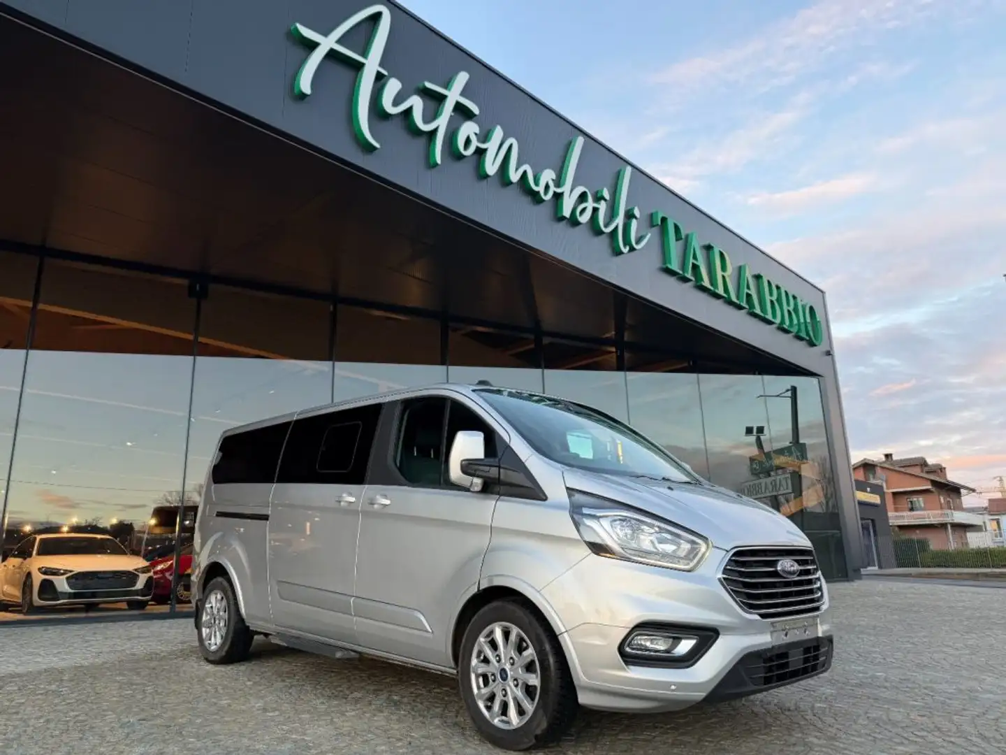 Ford Tourneo Custom 8 POSTI - TITANIUM - GANCIO TRAINO - PROMO FINANZI Argent - 1