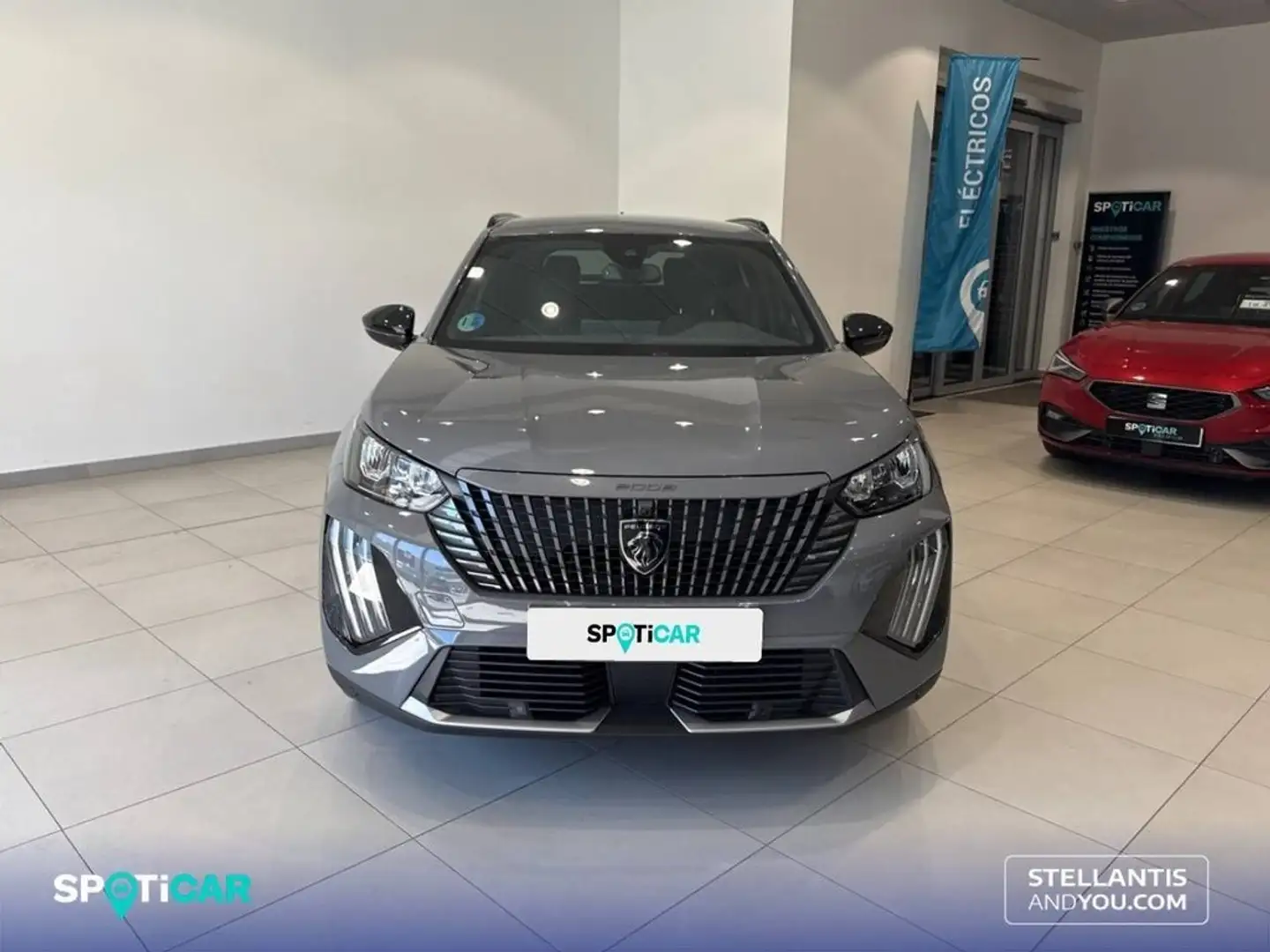 Peugeot 2008 N  Hybrid 136 eDCS6 Allure Gris - 2