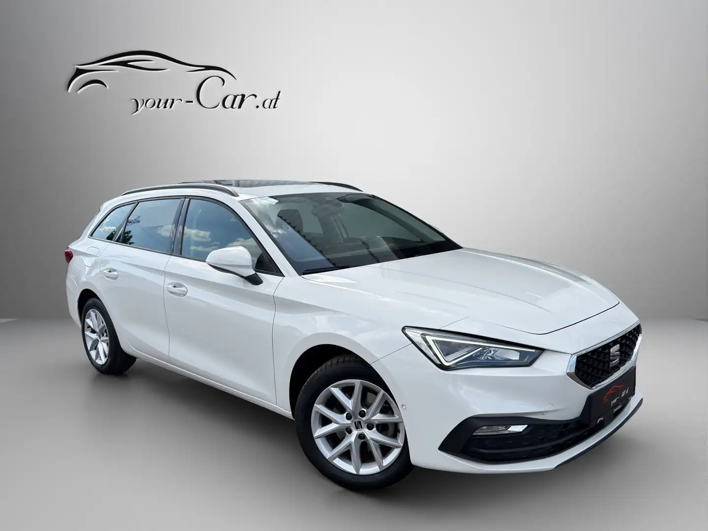 SEAT Leon ST 1,0 eTSI Style DSG *PANO, ACC, AHK, LED, VIRT* Weiß - 1