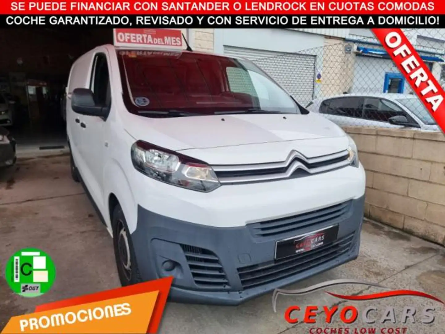 Citroen Jumpy Combi 1.5 BlueHDI Talla M Confort 120 S&S Bianco - 1