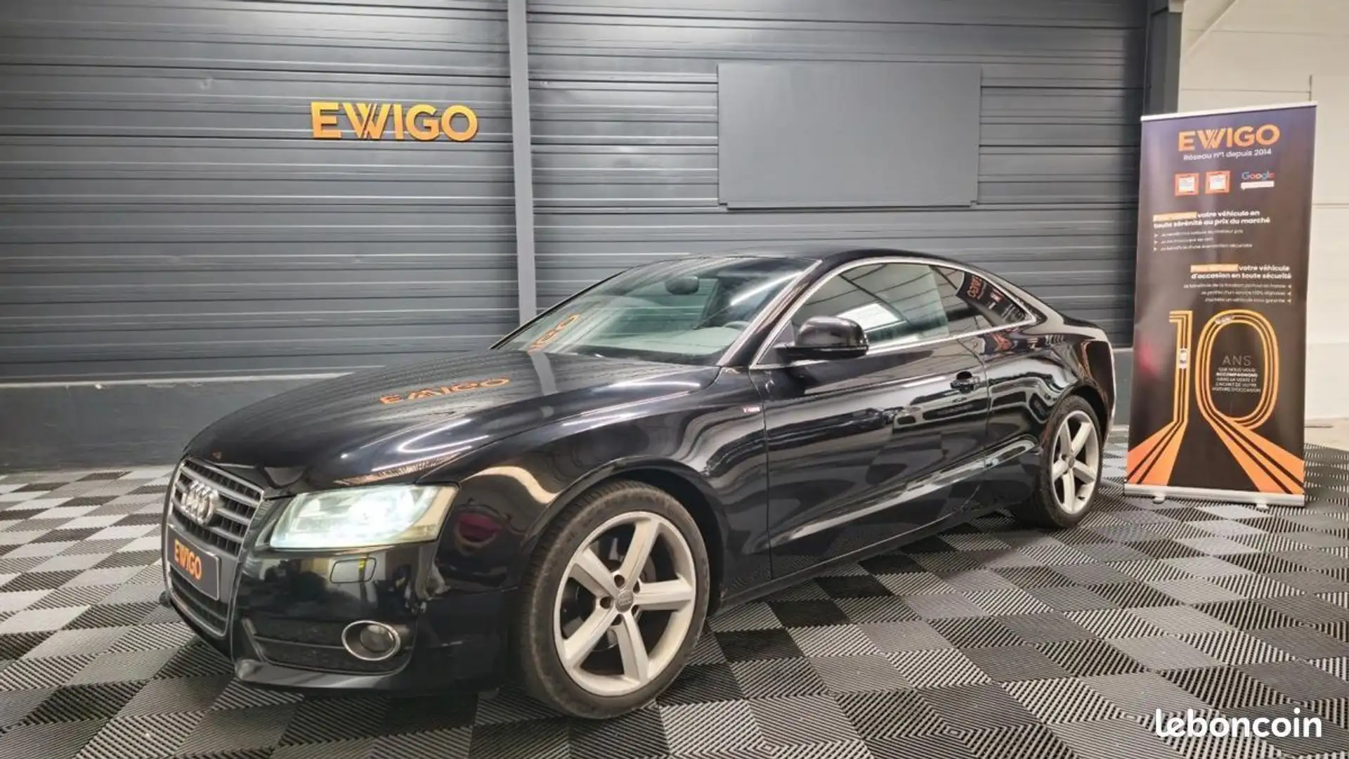 Audi A5 COUPE 2.7 TDI 190 S-LINE Noir - 1