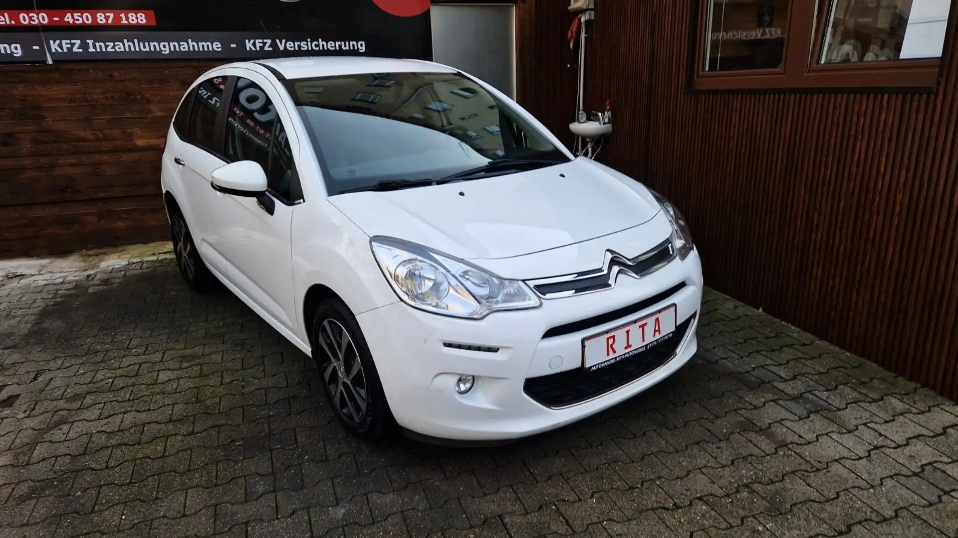 Citroen C3 Automatik, Tempomat, PDC, Nichtraucher Weiß - 1