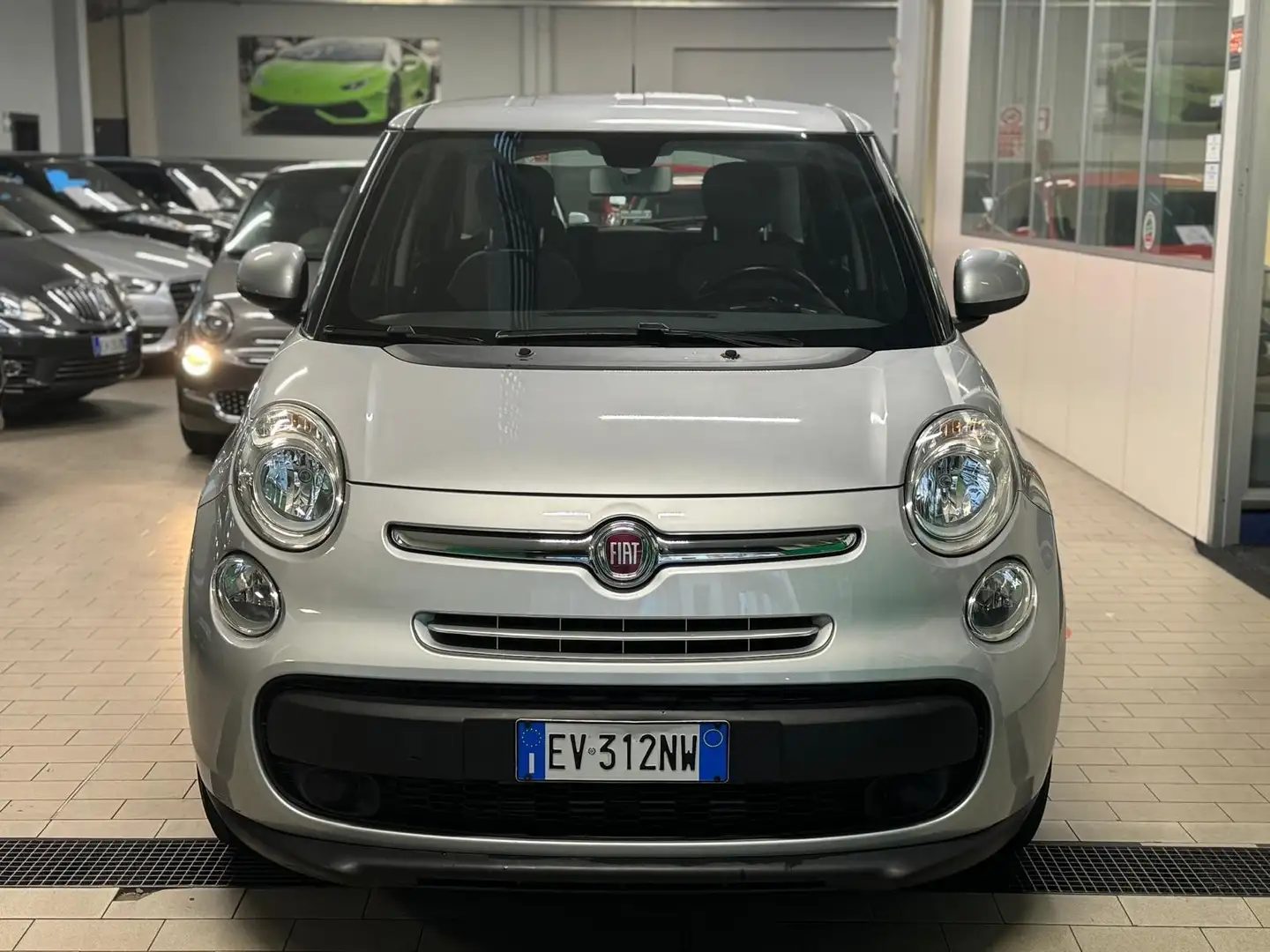 Fiat 500L 1.3 mjt Lounge 85cv 1 proprietario! tagliandi fiat Plateado - 2