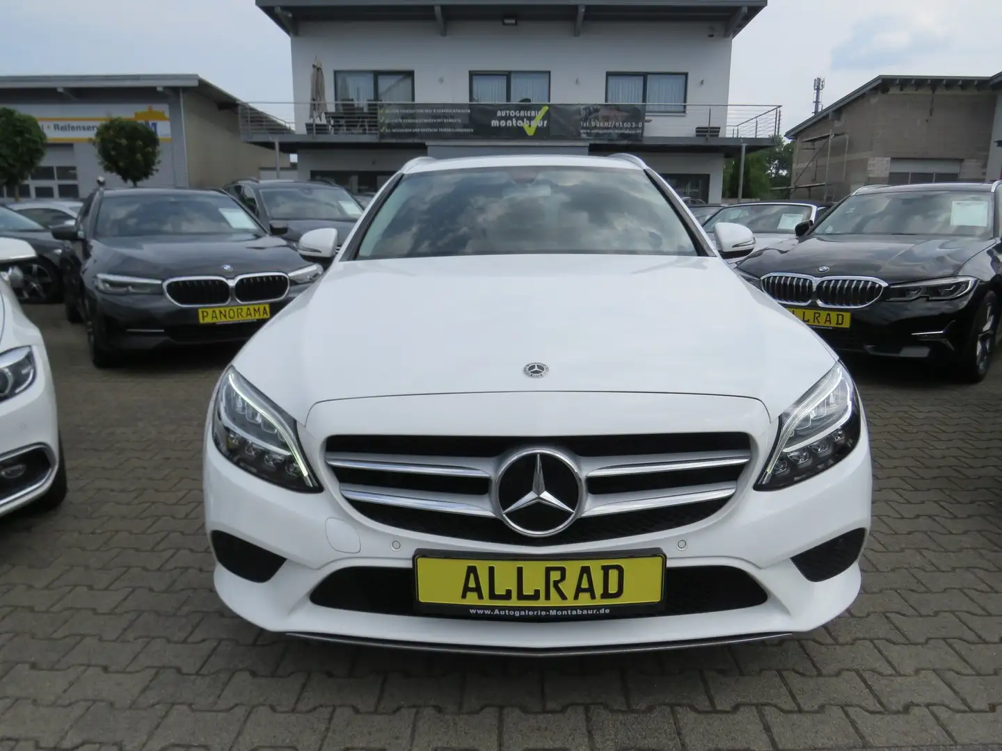 Mercedes-Benz C 220 d T d 4Matic *1.HAND *AHK *LED *GARANTIE Blanc - 2