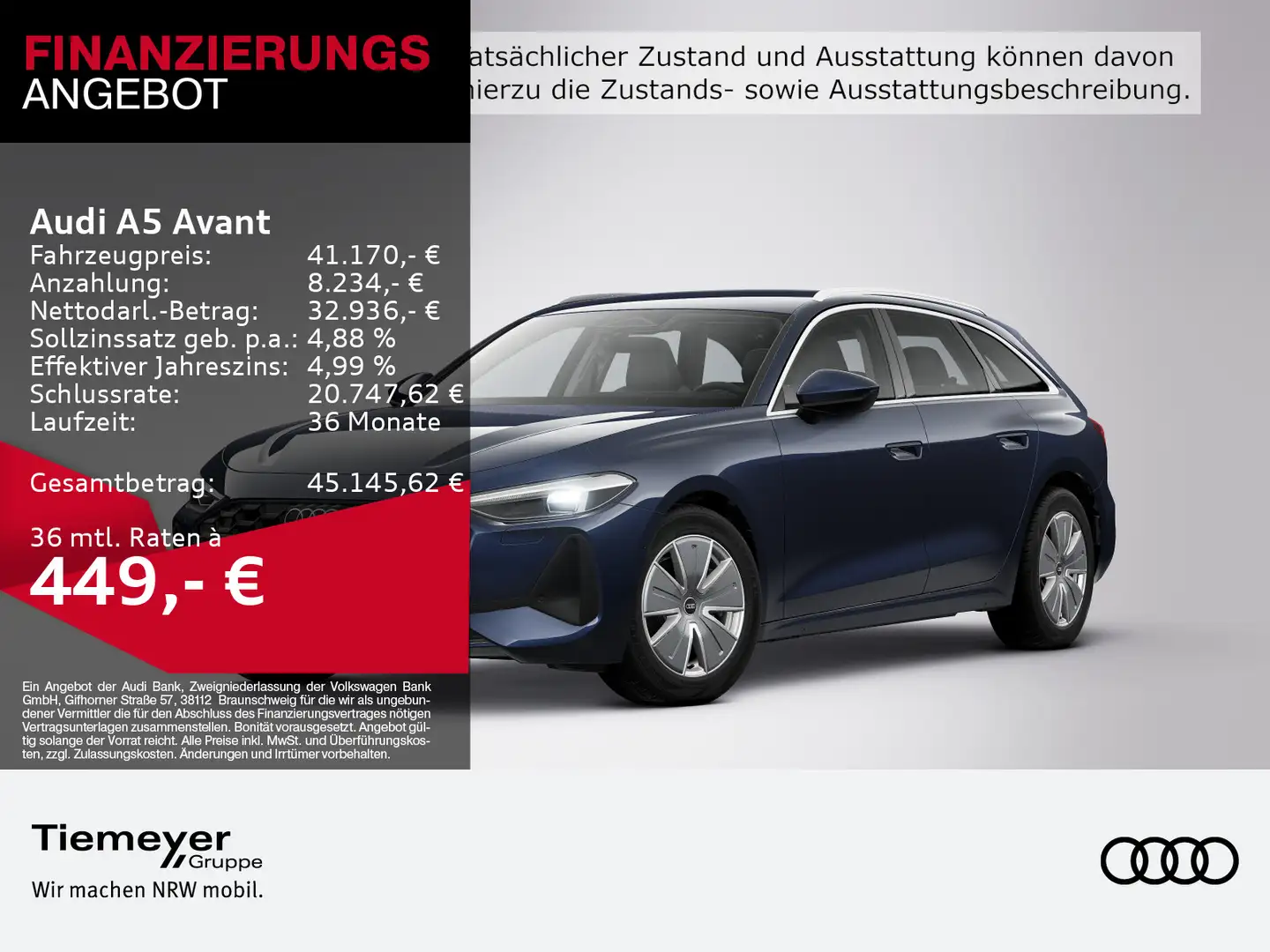 Audi A5 TFSI KAMERA SPORTSITZE SOUND eSITZE Blau - 1