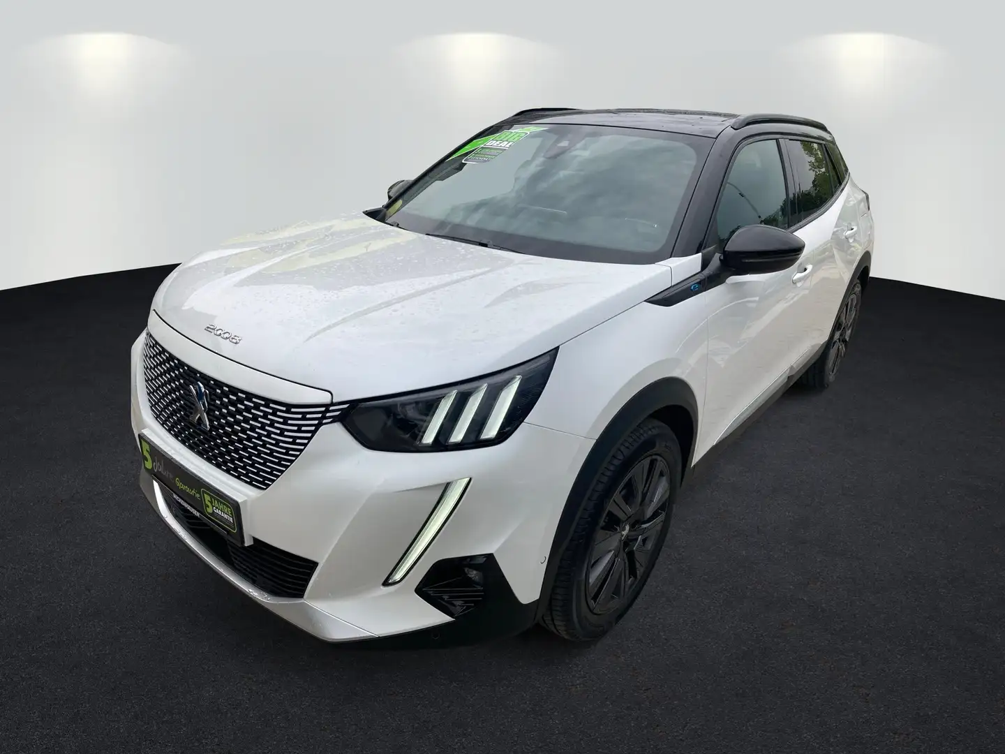 Peugeot 2008 e- GT Pack Leder Panorama 18 Kamera Wit - 2