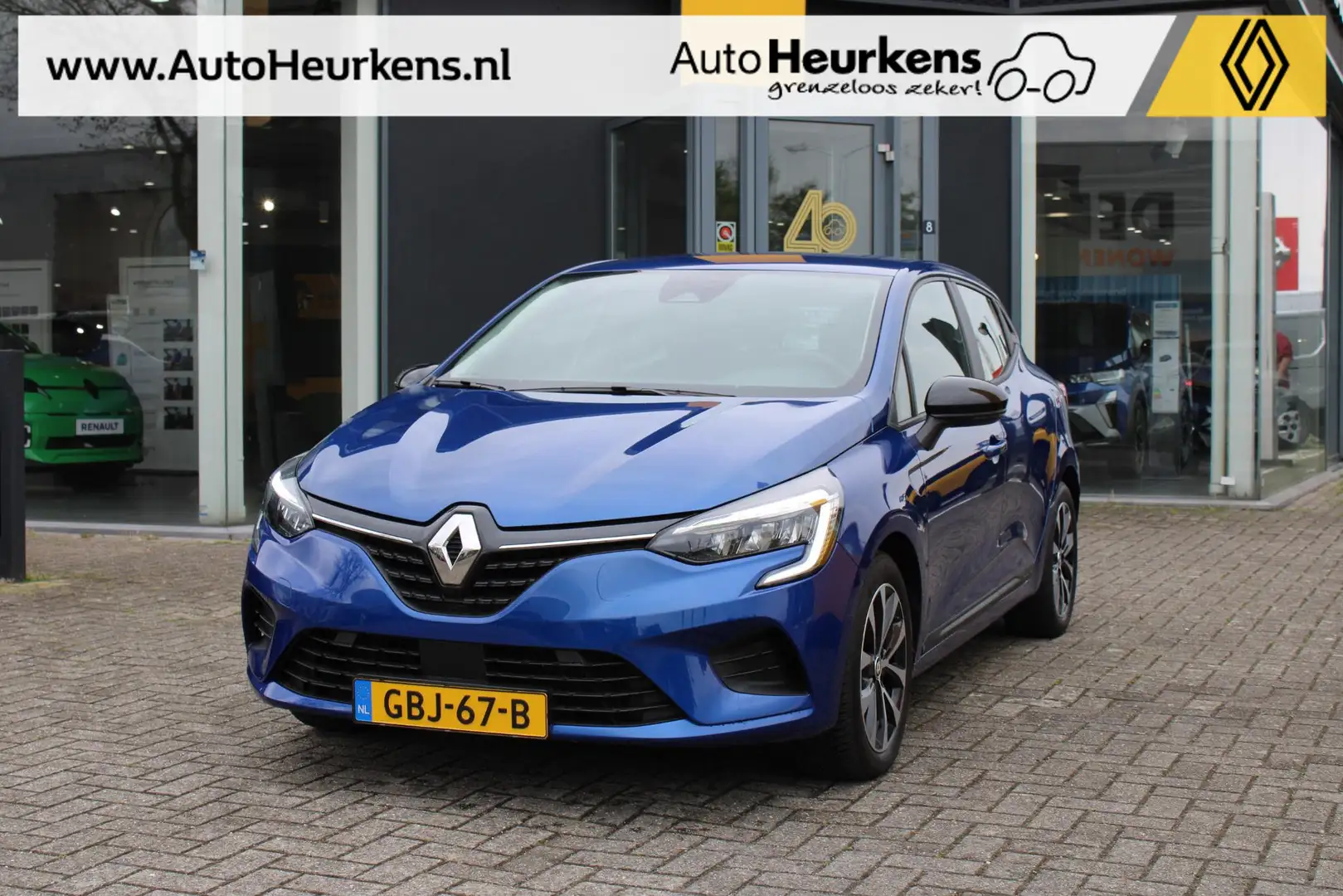 Renault Clio E-Tech Hybrid 145 Evolution | AUTOMAAT | NAVI l 16 Blauw - 1