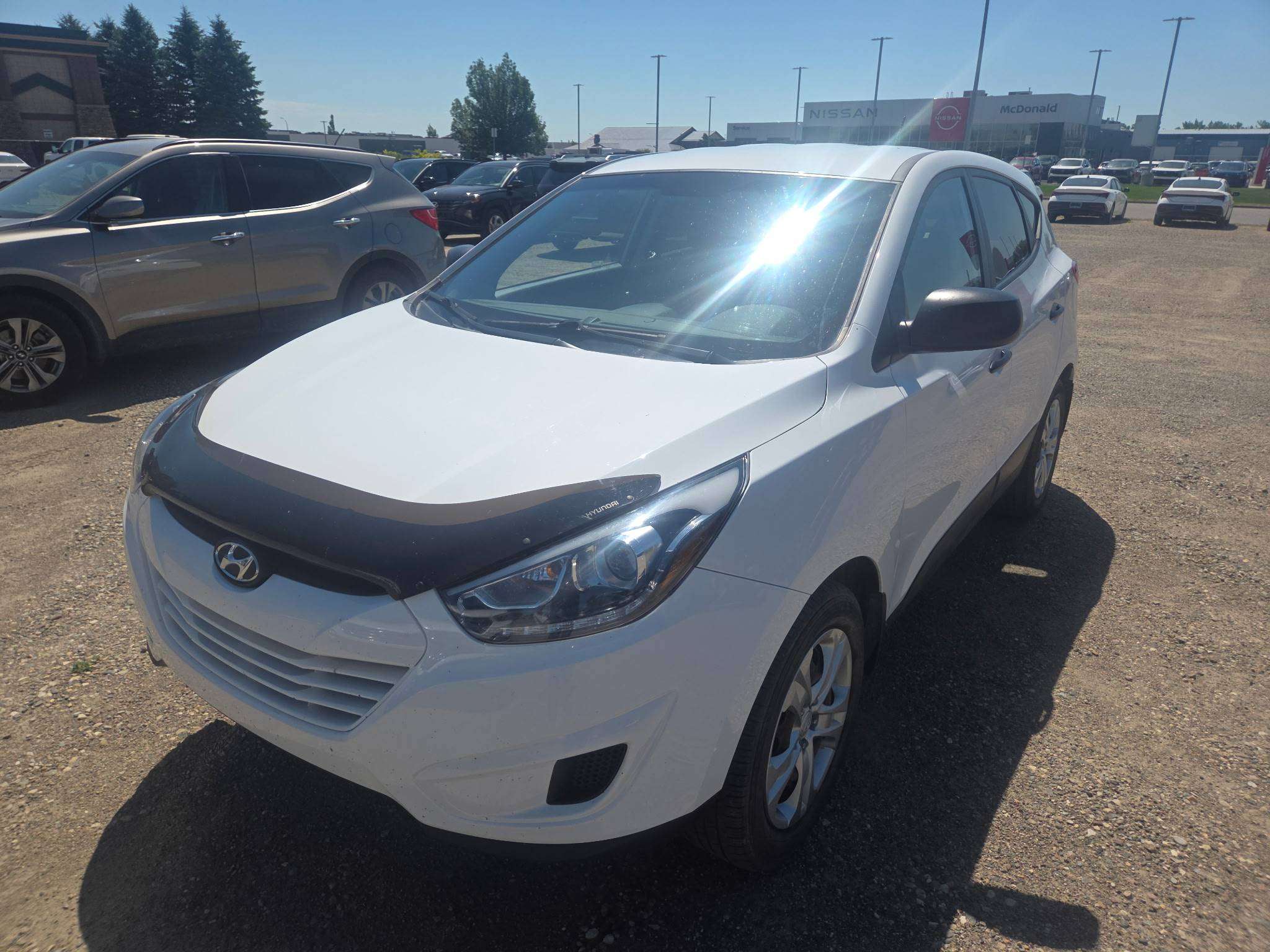 White 2015 Hyundai Tucson SUV / Crossover 6-Speed Automatic
