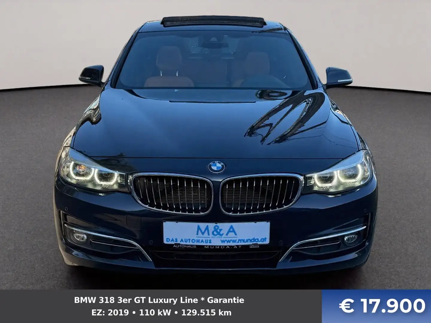 BMW 318 3er GT Luxury Line * Garantie Blau - 2