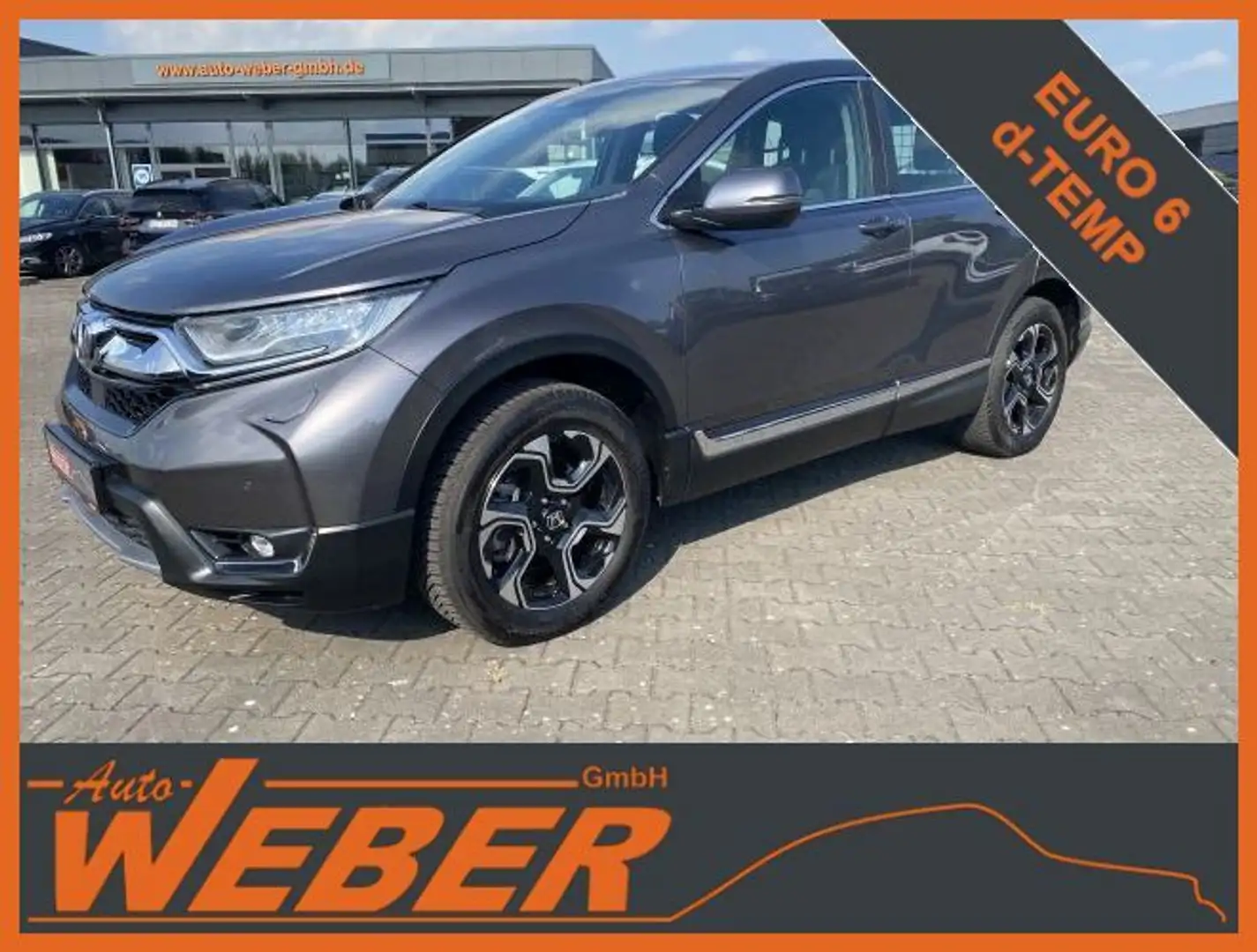 Honda CR-V 1.5 T 4WD Elegance ACC Navi AHK Grau - 1