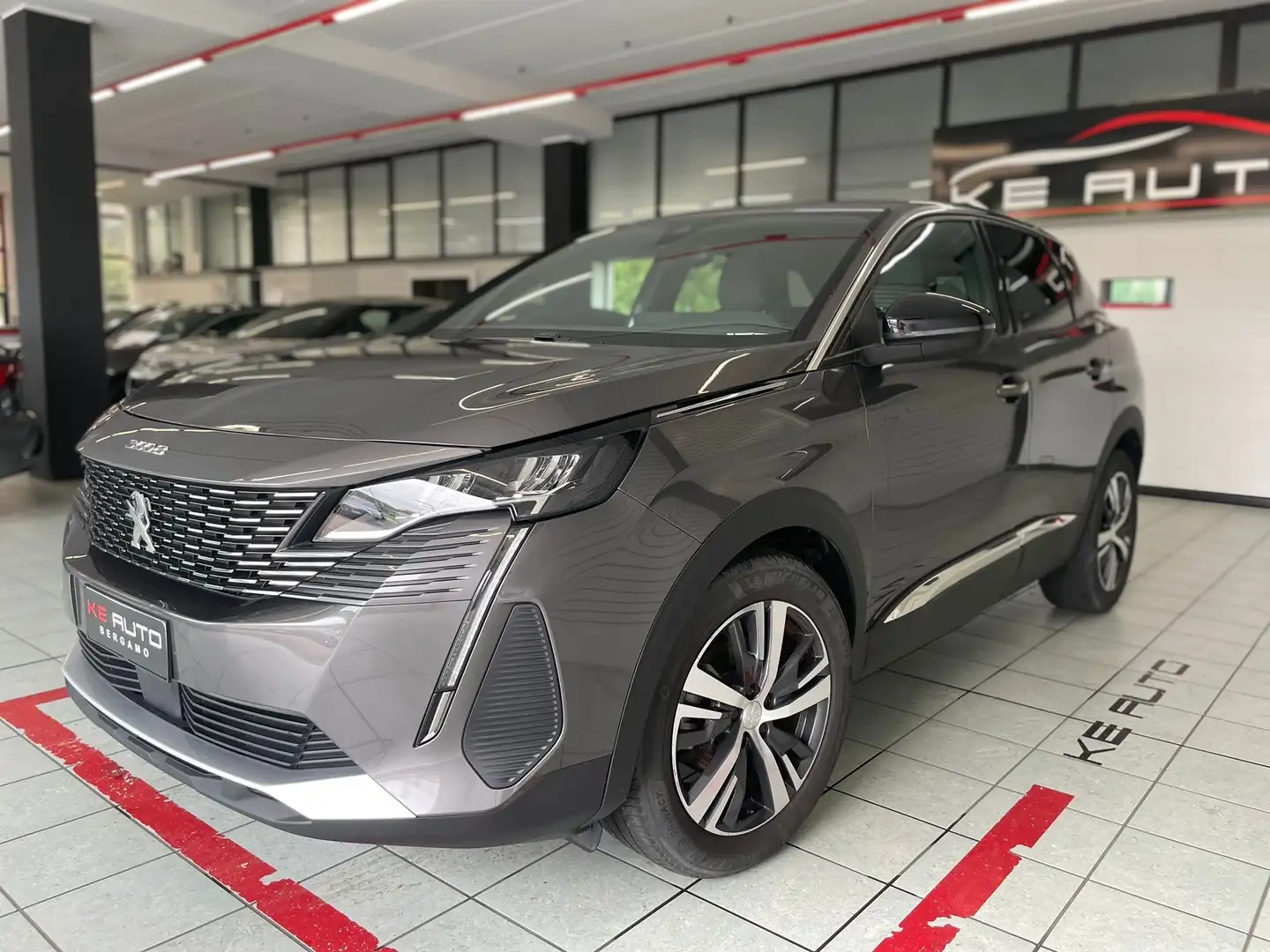 Peugeot 3008 1.5 bluehdi Allure Pack  130cv Eat8 Grigio - 1