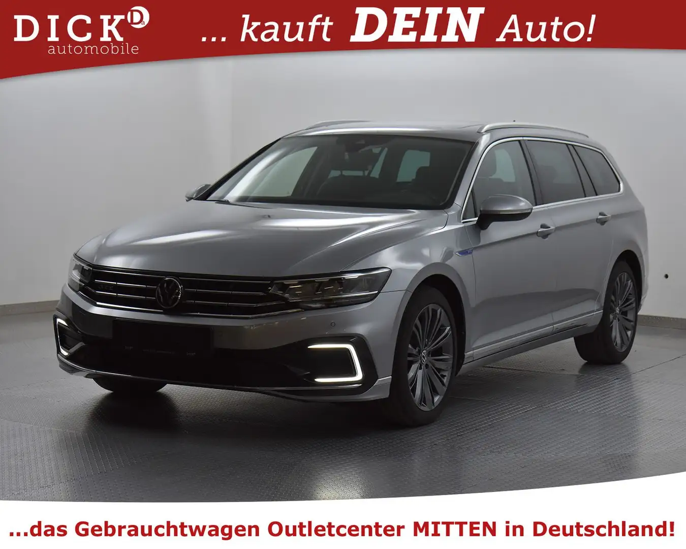 Volkswagen Passat Variant Passat 1.4 TSI DSG GTE R Line PANO+VIRTU+KAM+AHK Grau - 2