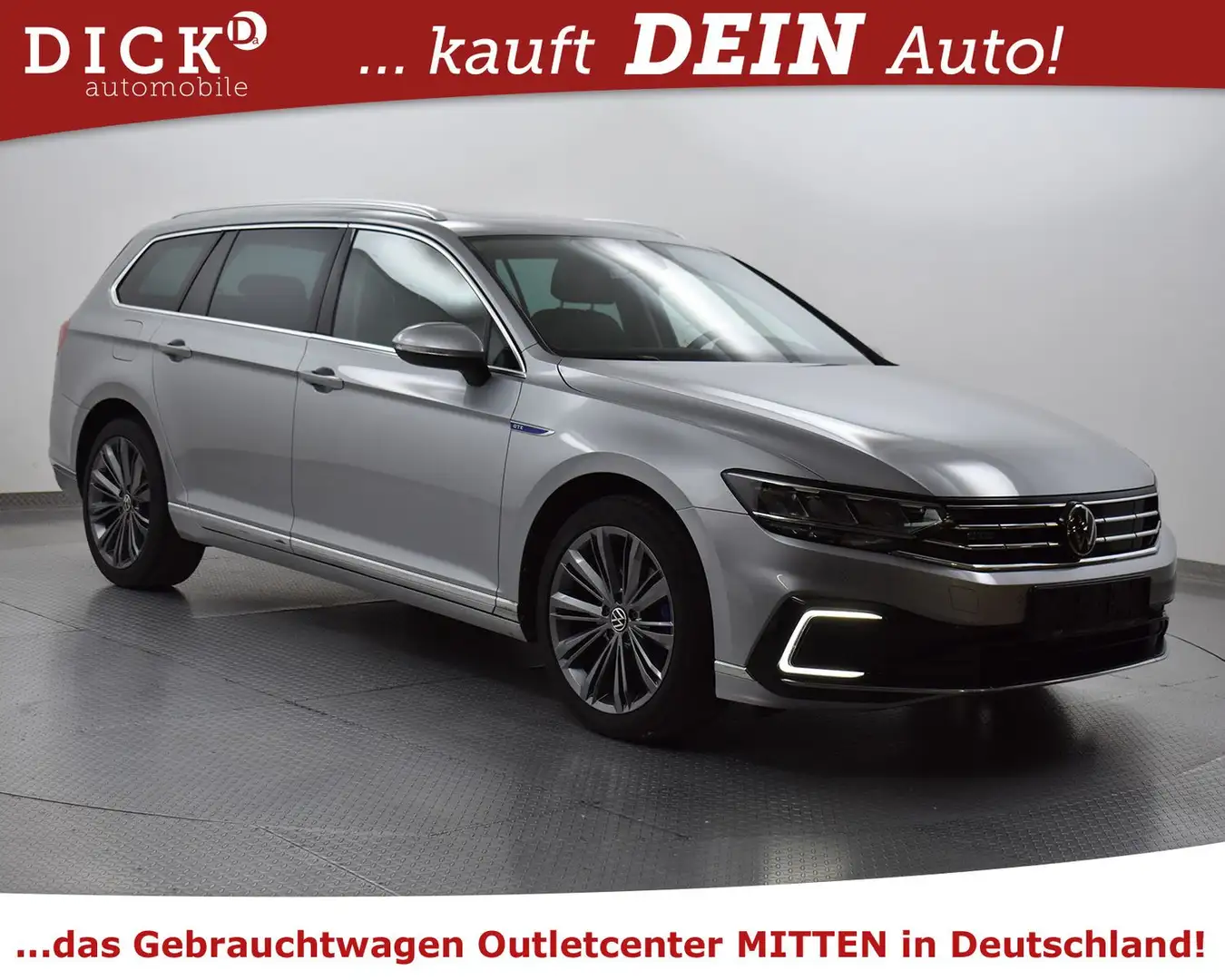 Volkswagen Passat Variant Passat 1.4 TSI DSG GTE R Line PANO+VIRTU+KAM+AHK Grau - 1