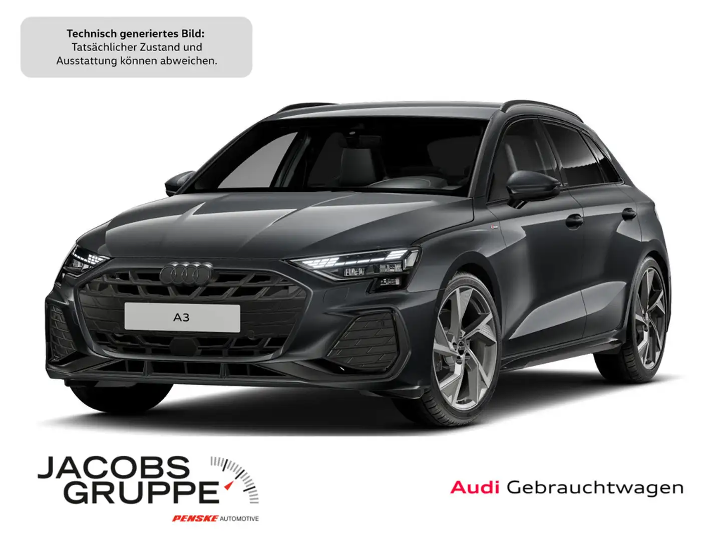 Audi A3 Sportback 35 TFSI S line Navi,Matrix,SHZ,R Grau - 1