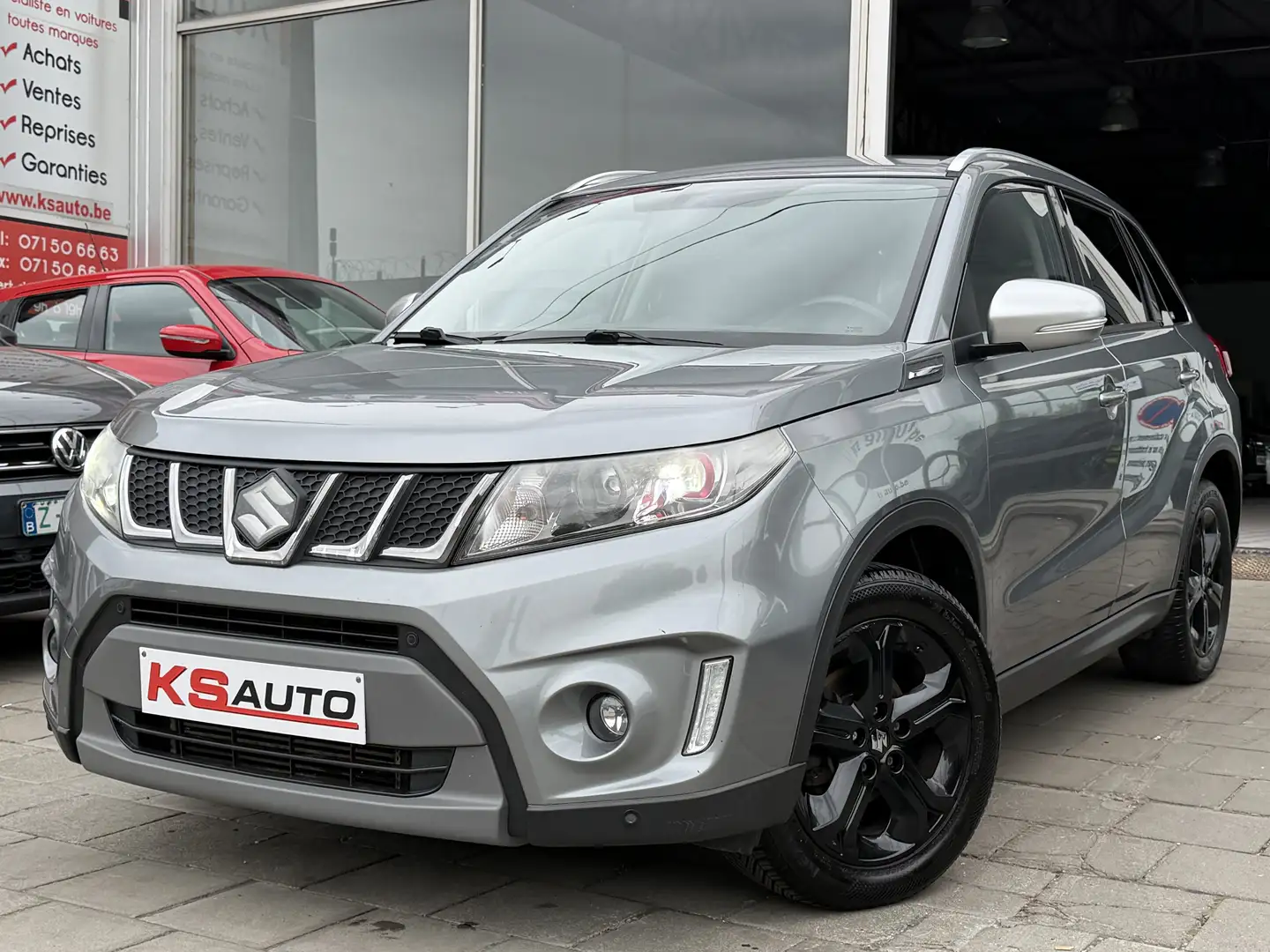 Suzuki Vitara S 1.4 Turbo 4x4 GLX/212.749km/navi/cuir/euro 6b Gris - 1