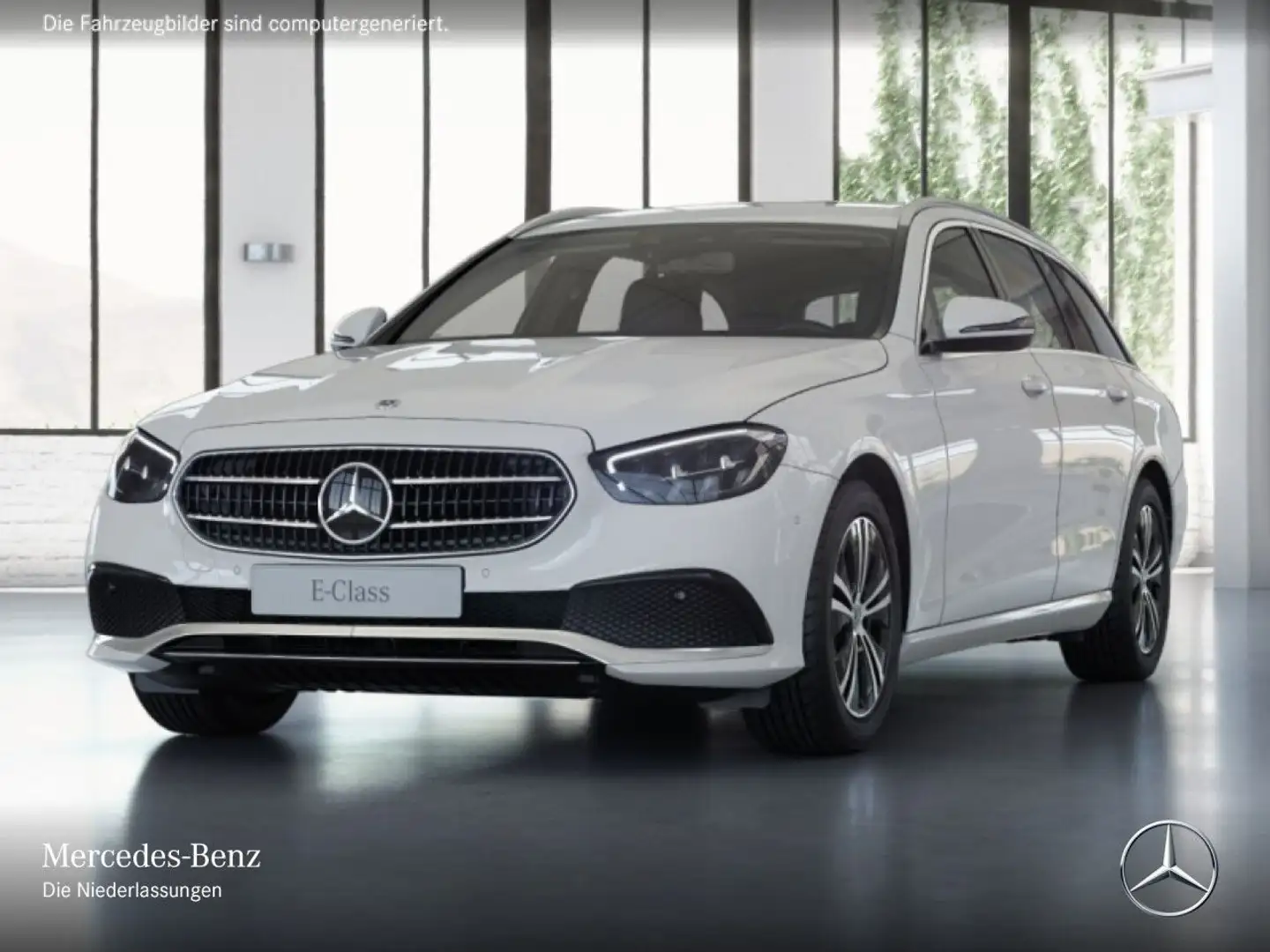Mercedes-Benz E 200 d T AVANTG+AHK+LED+FAHRASS+KAMERA+9G Weiß - 2