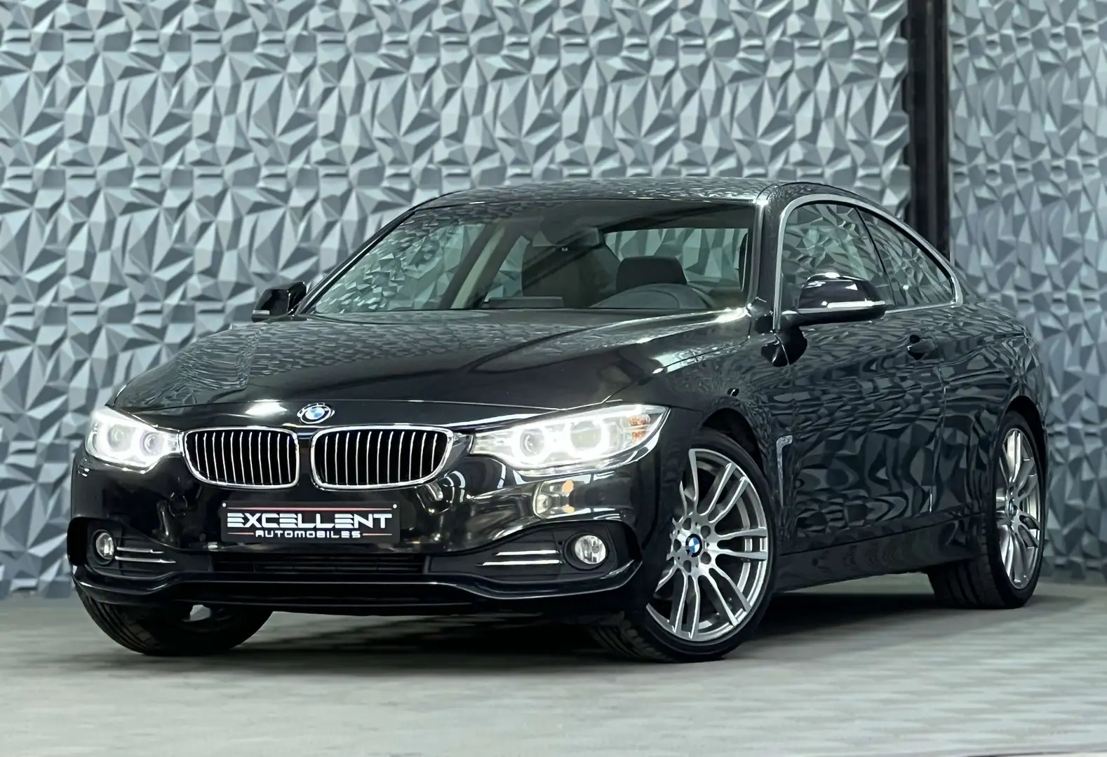 BMW 418 Coupé dA*BOITE AUTO*GPS*CRUISE*BLUETOOTH* Noir - 1