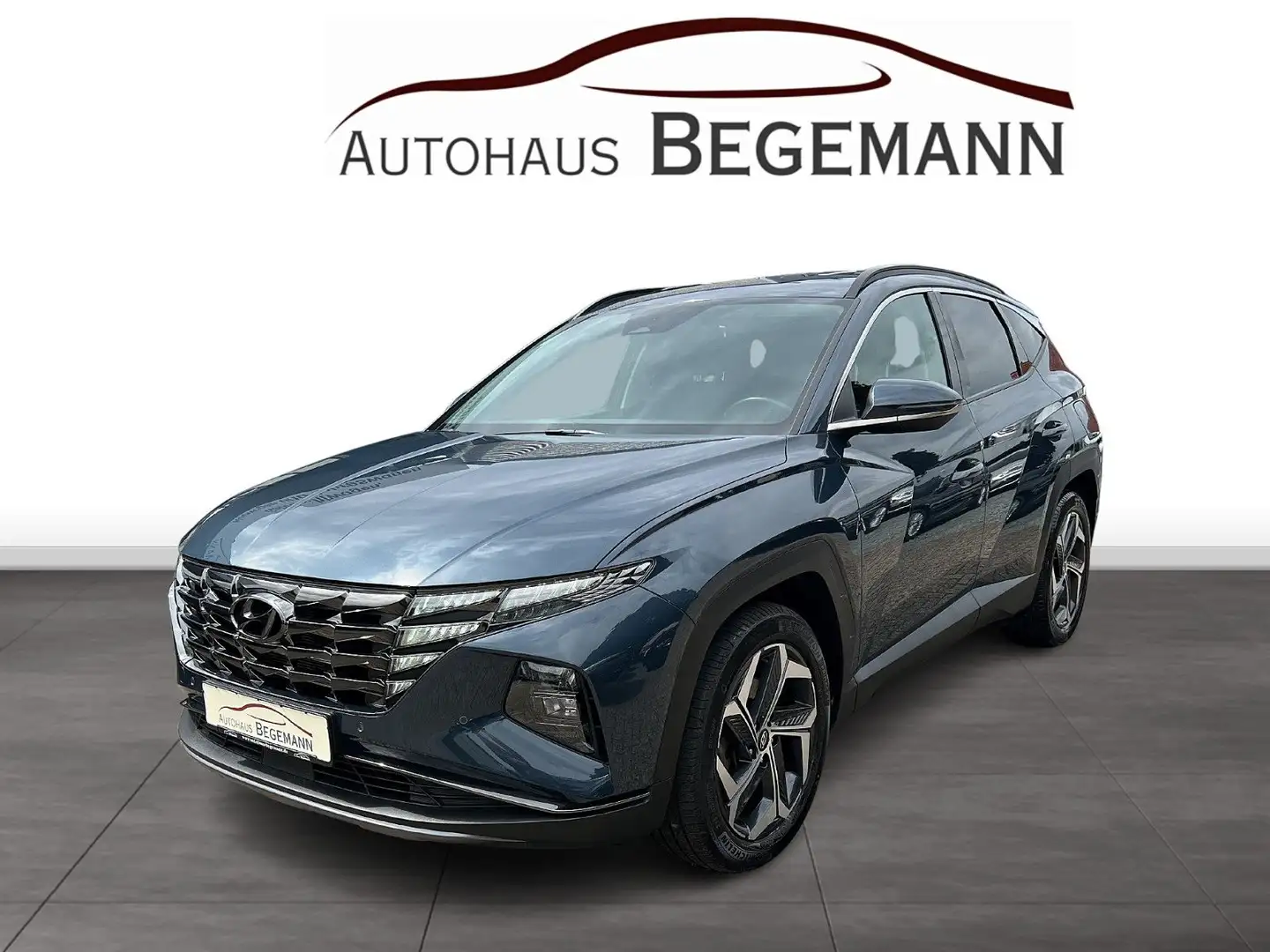 Hyundai TUCSON 1.6T-GDI Trend Plug-In Hybrid 4WD AHK ACC Blauw - 1