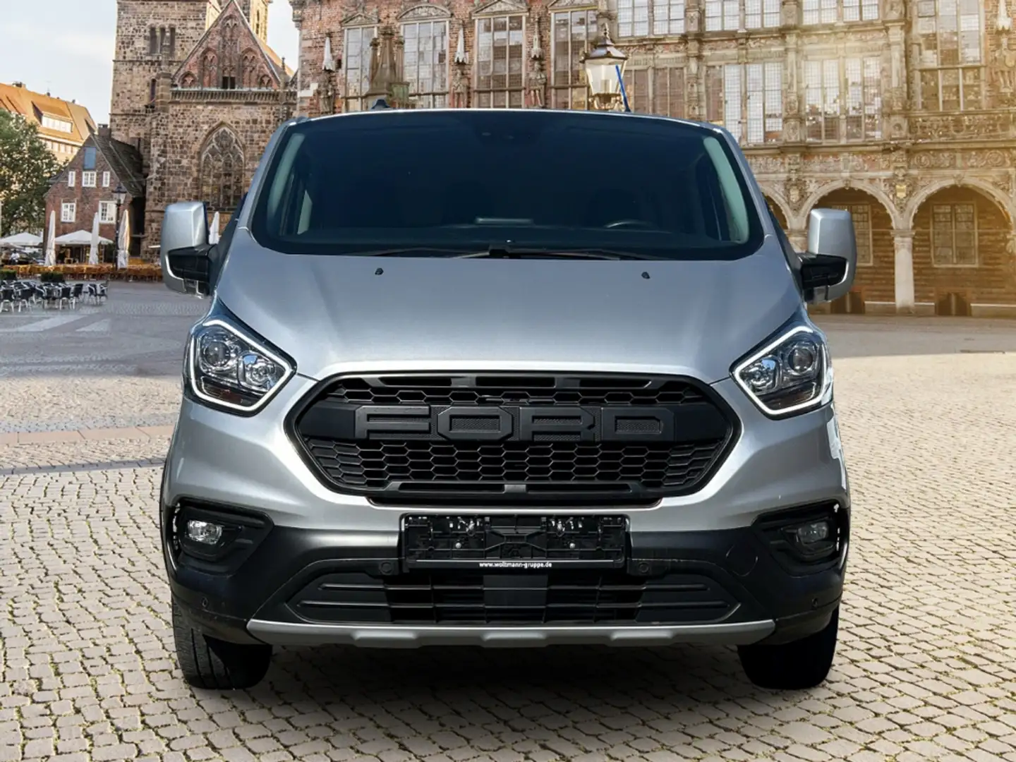 Ford Transit Custom Kasten 300 L1 Trail 2.0 TDCi Navi Zilver - 2