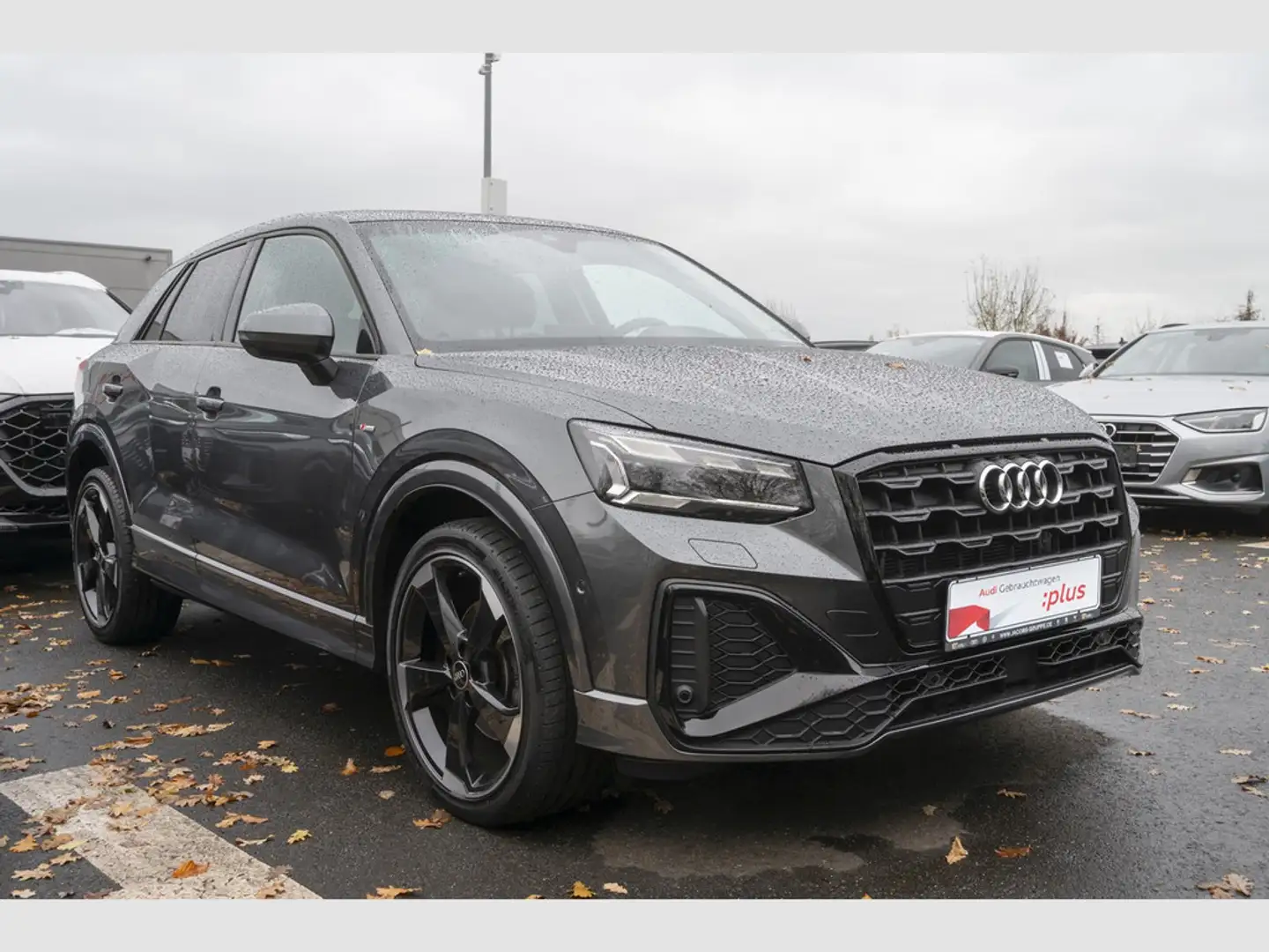 Audi Q2 35 TFSI S-tronic S line Matrix, Navi Plus, Серый - 2