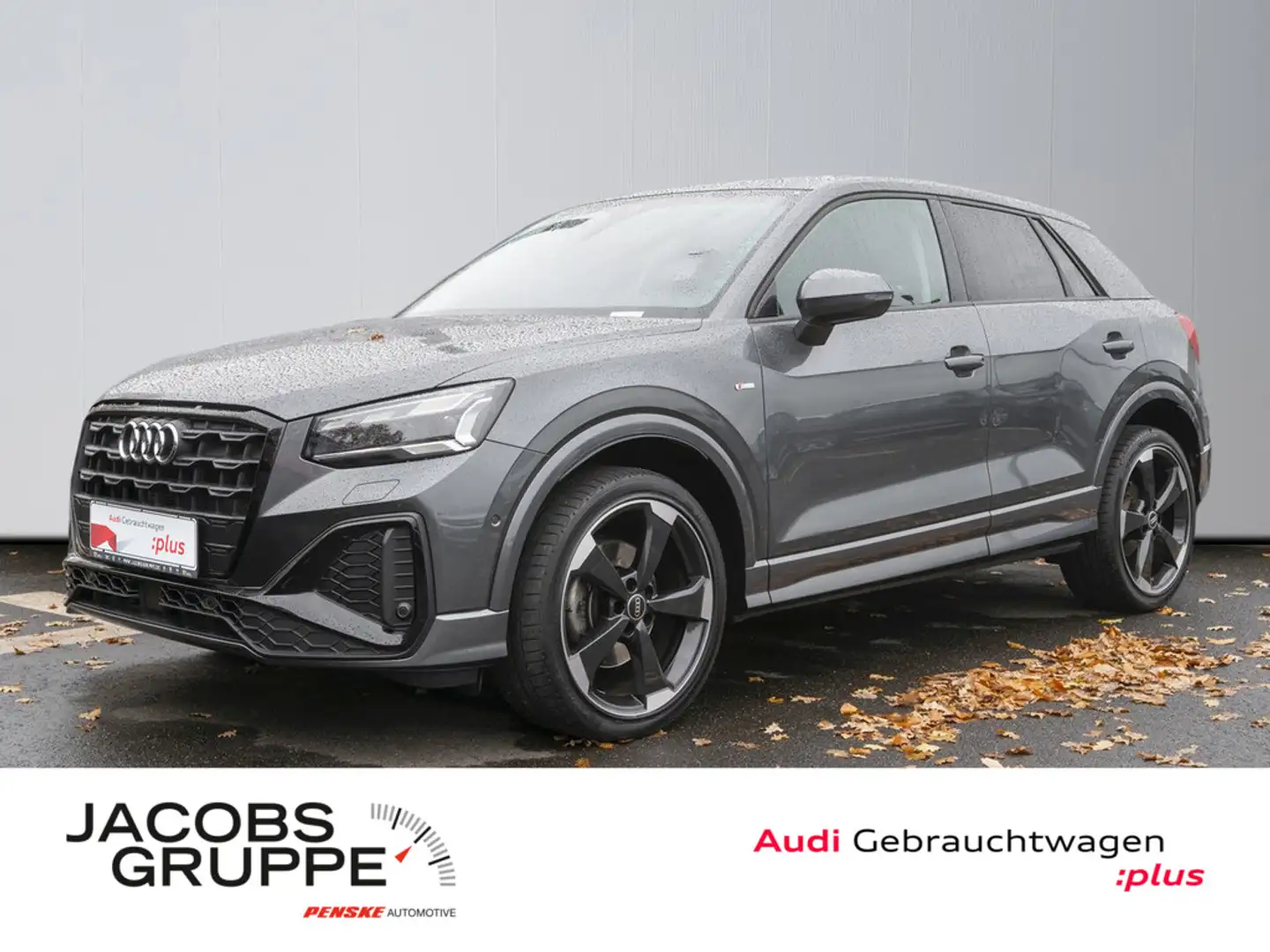 Audi Q2 35 TFSI S-tronic S line Matrix, Navi Plus, Серый - 1