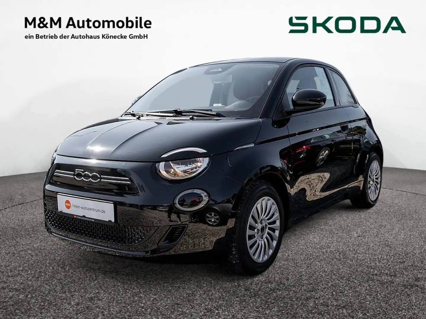 Fiat 500e Action KLIMA LANE ASSIST GOB EL.FH ZV Schwarz - 1