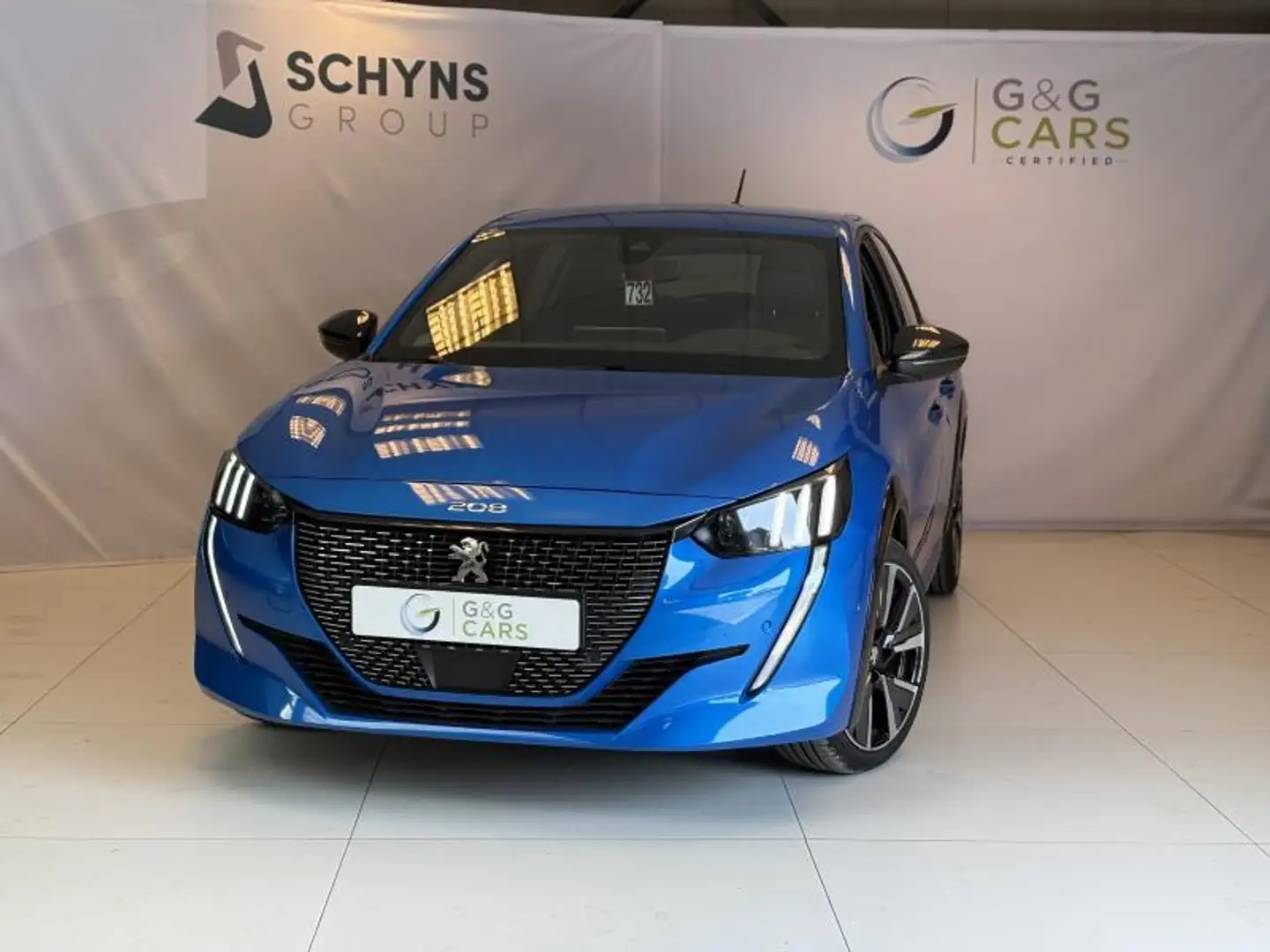 Peugeot 208 GT line Bleu - 1